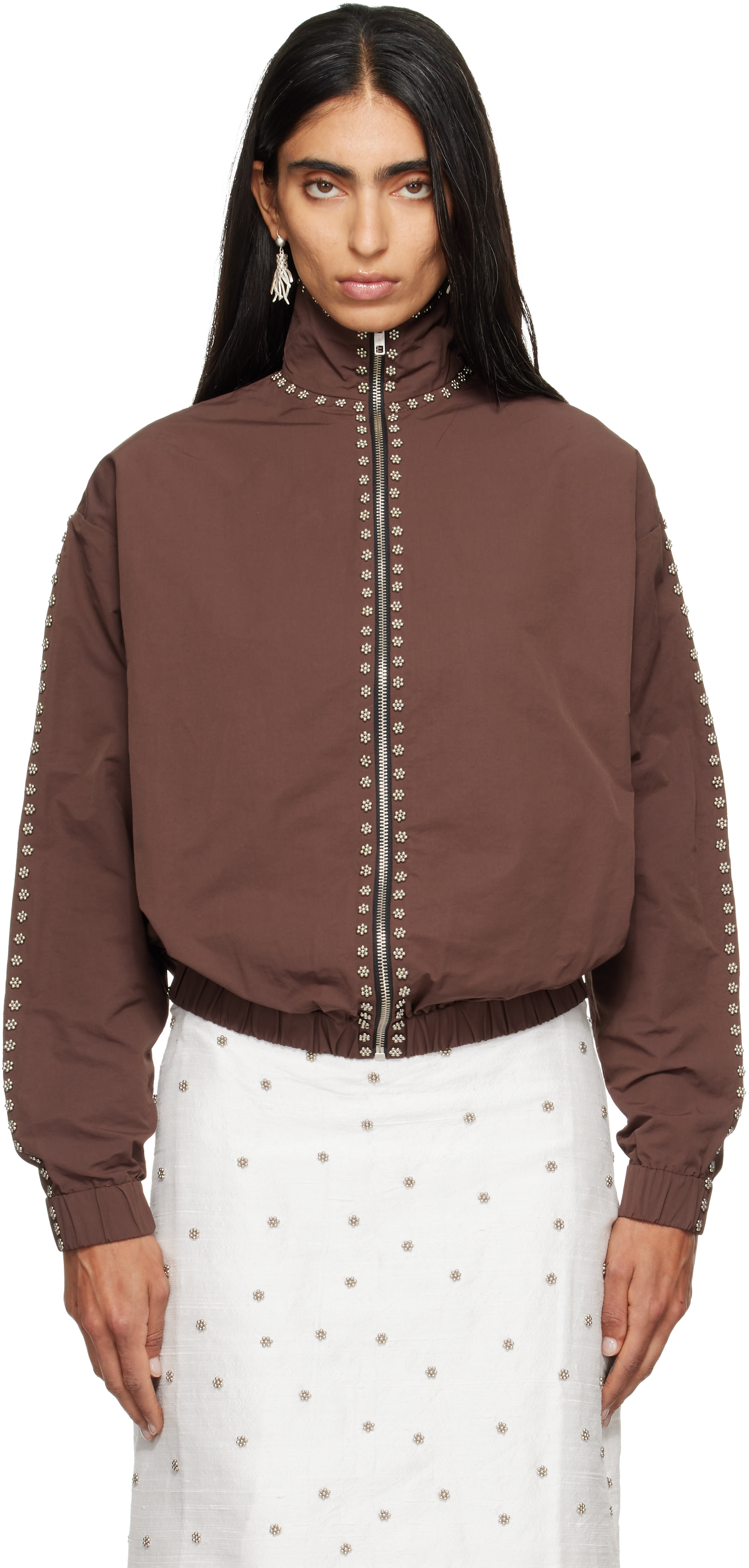 RESCHA - Blouson Khel brun