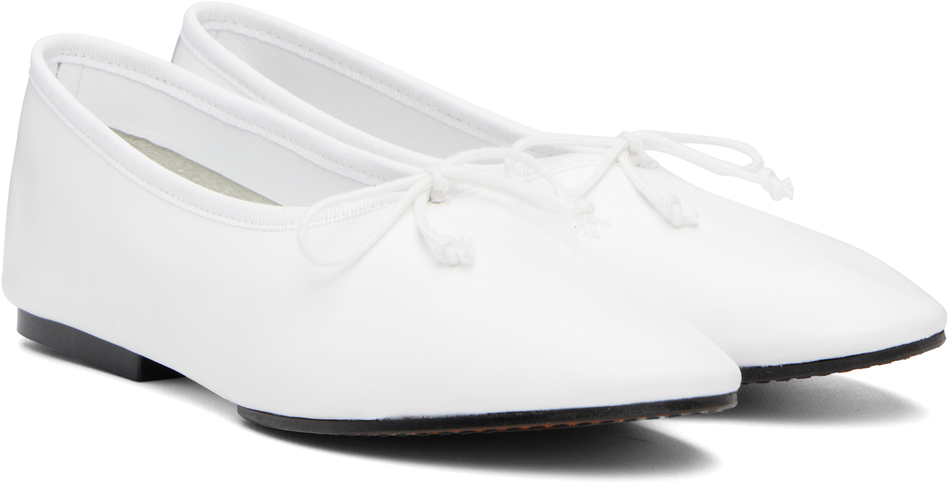 About Arianne - Ballerines Mila blanches