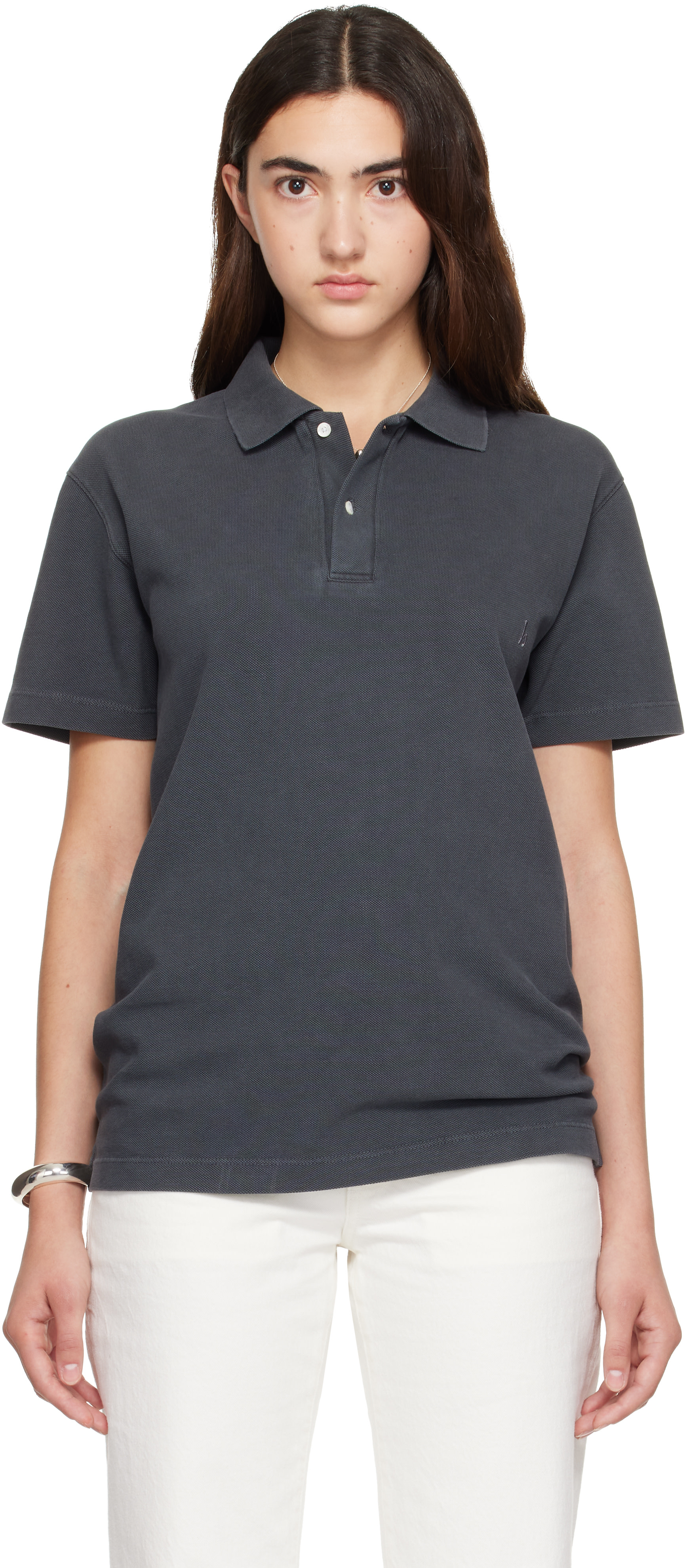 Hanover - Gray Sunwashed Staple Polo