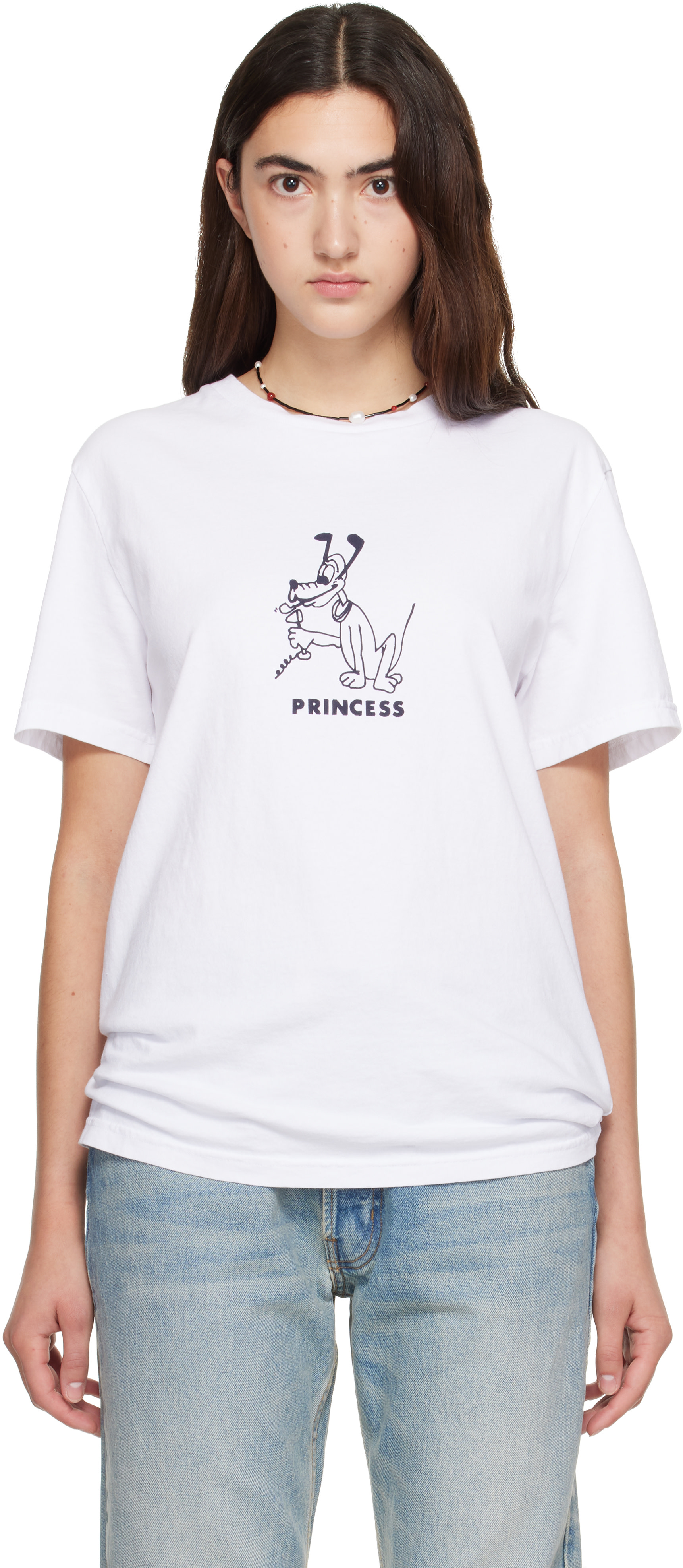 Hanover - T-shirt 'Princess' blanc