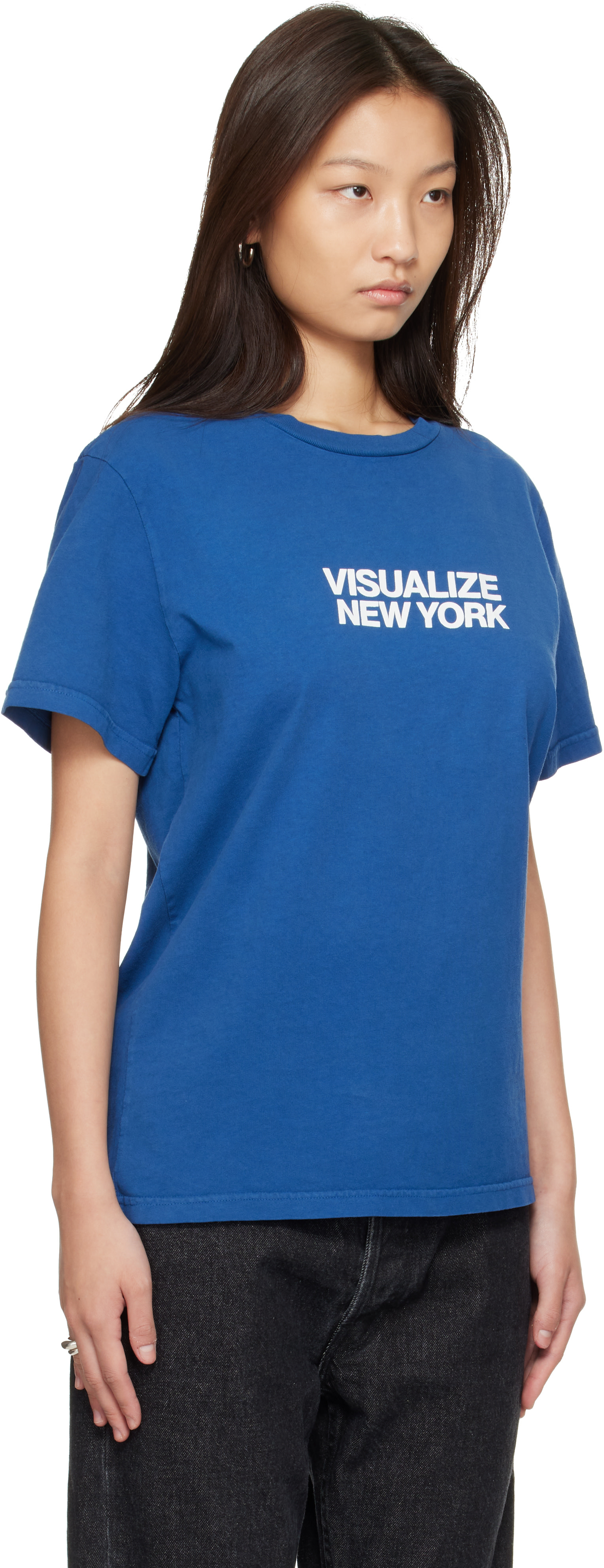 Hanover - T-shirt 'Visualize New York' Staple bleu