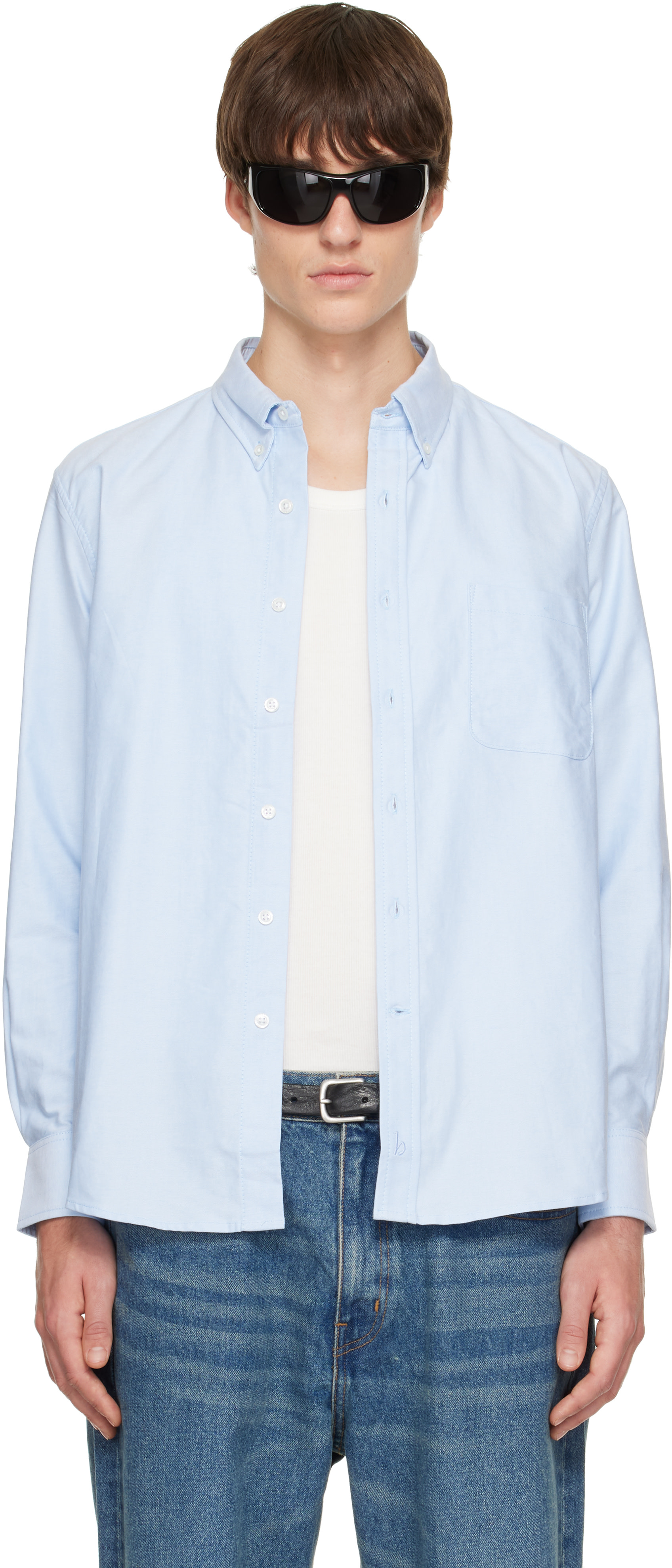 Hanover - Blue Essential Oxford Shirt