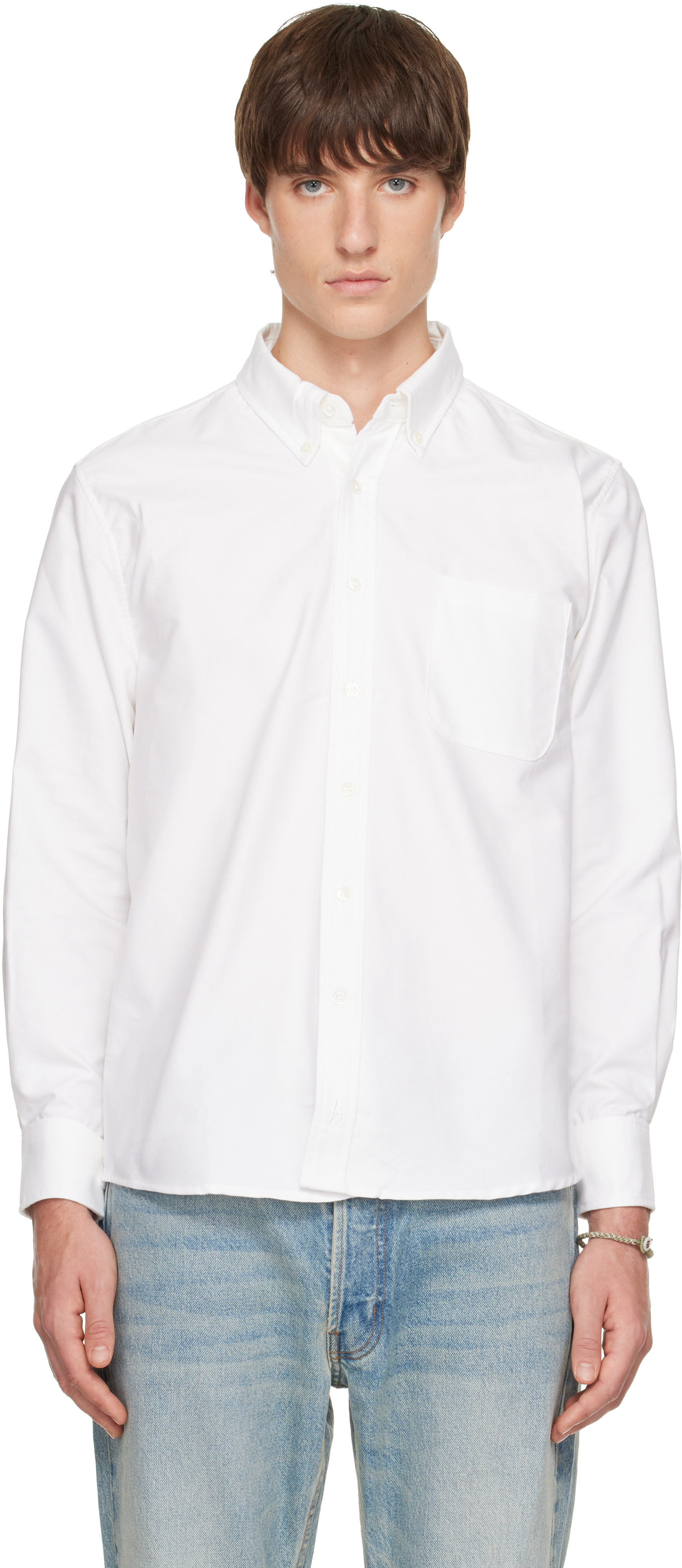 Hanover - White Essential Oxford Shirt