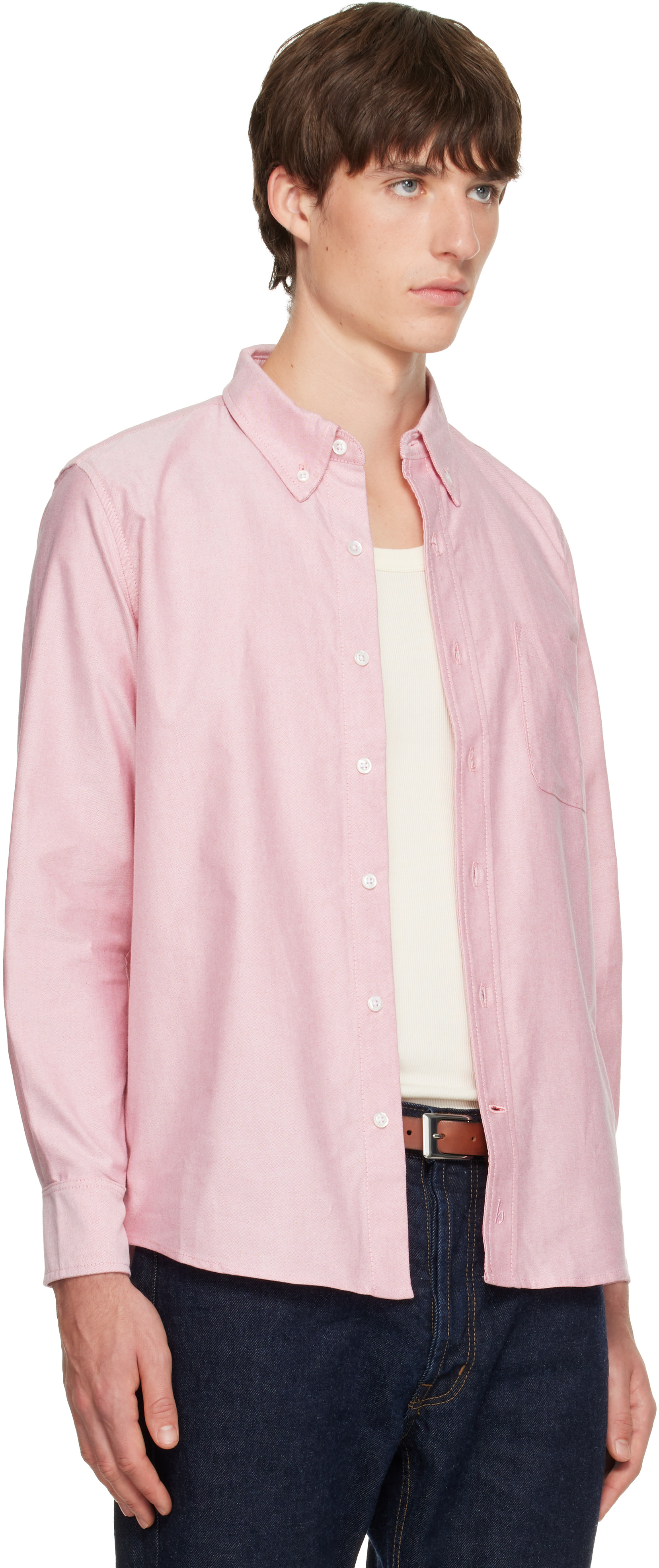 Hanover - Pink Essential Oxford Shirt