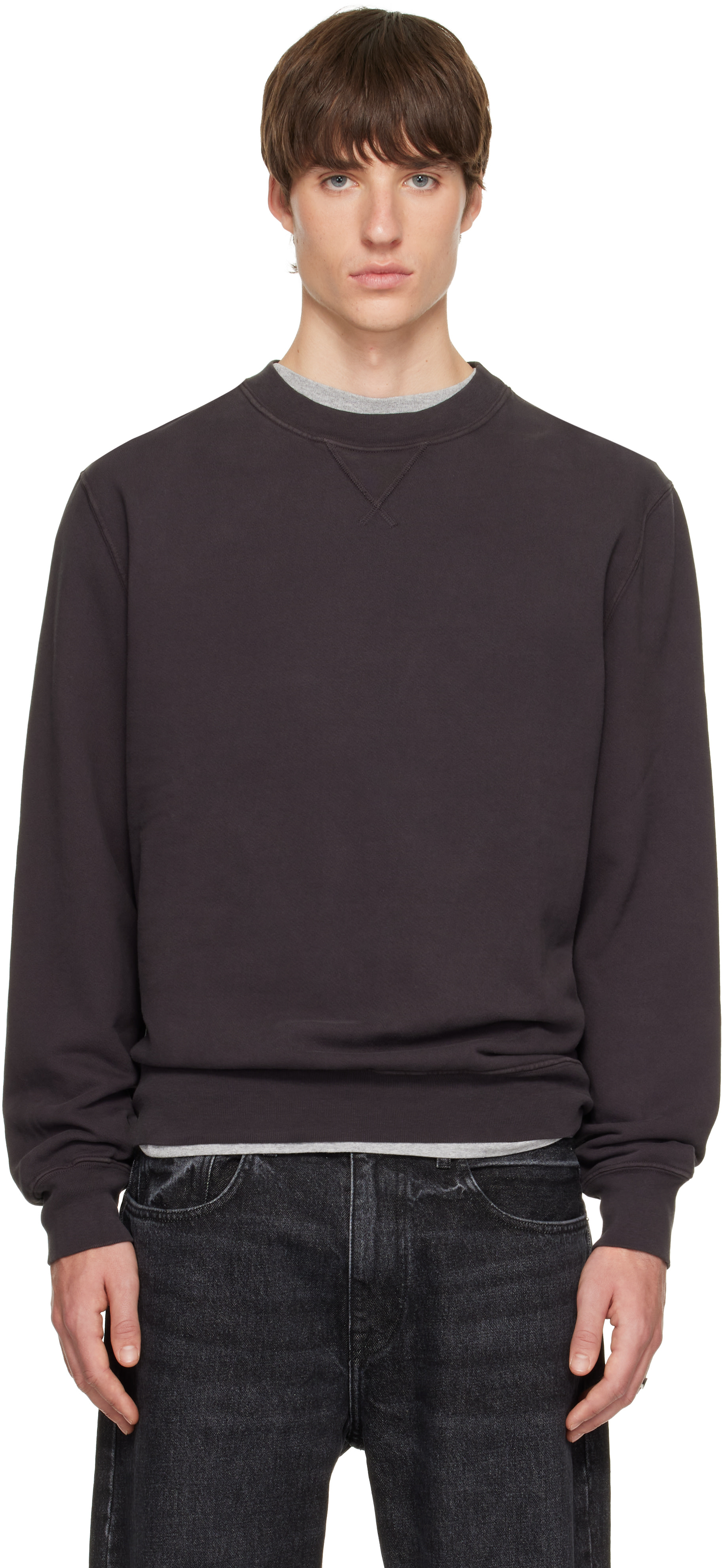Hanover - Brown Staple Crewneck Sweatshirt