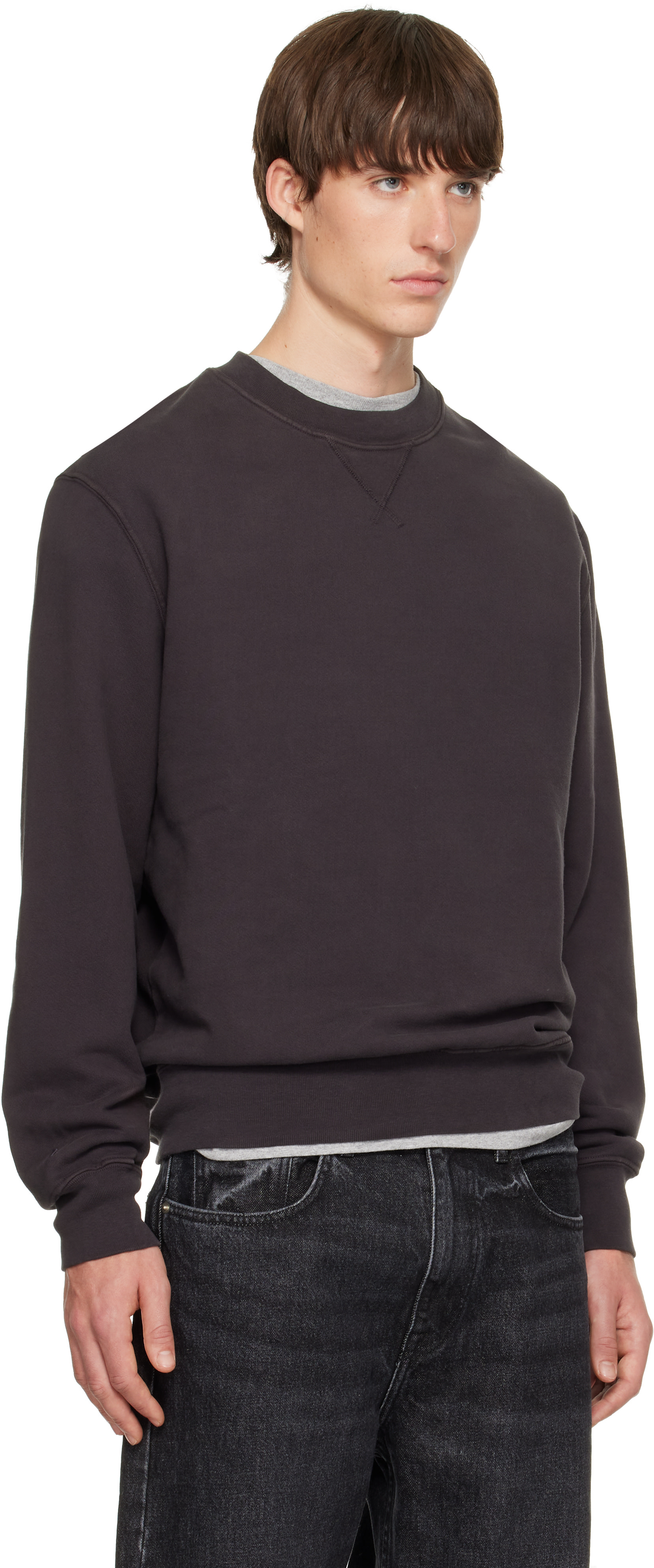 Hanover - Brown Staple Crewneck Sweatshirt