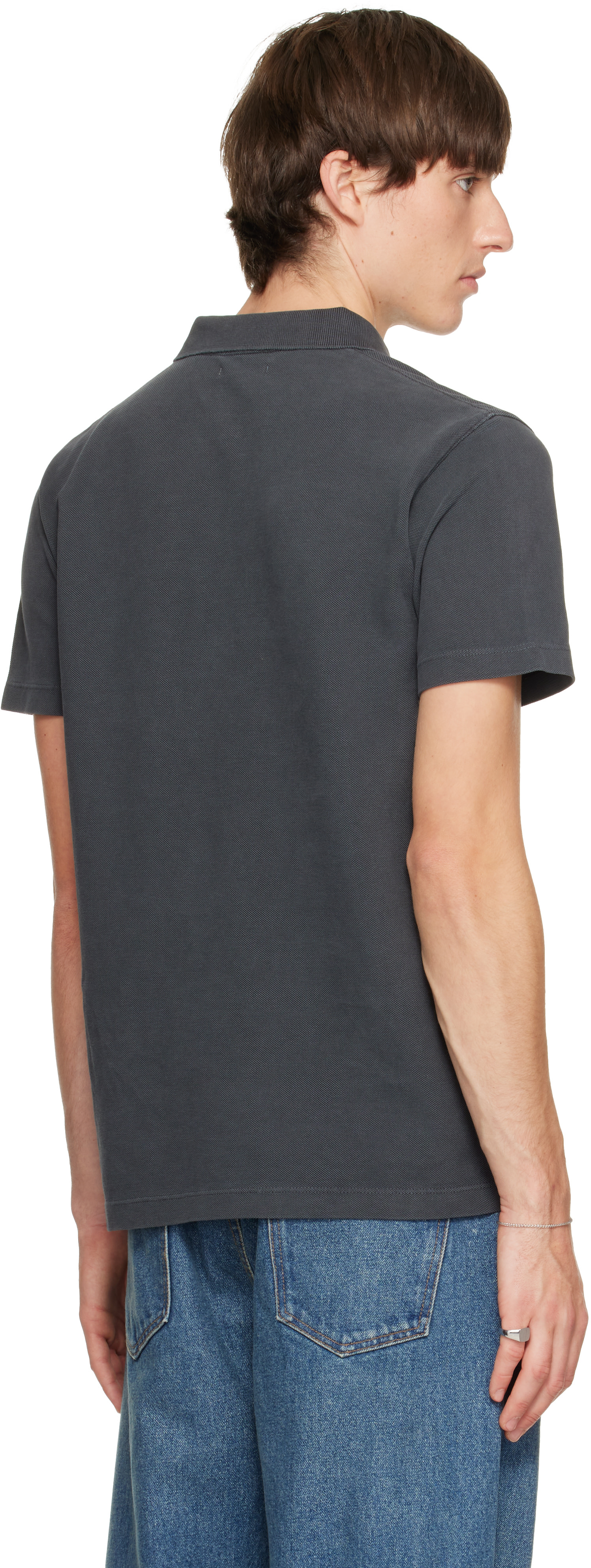 Hanover - Gray Sunwashed Staple Polo