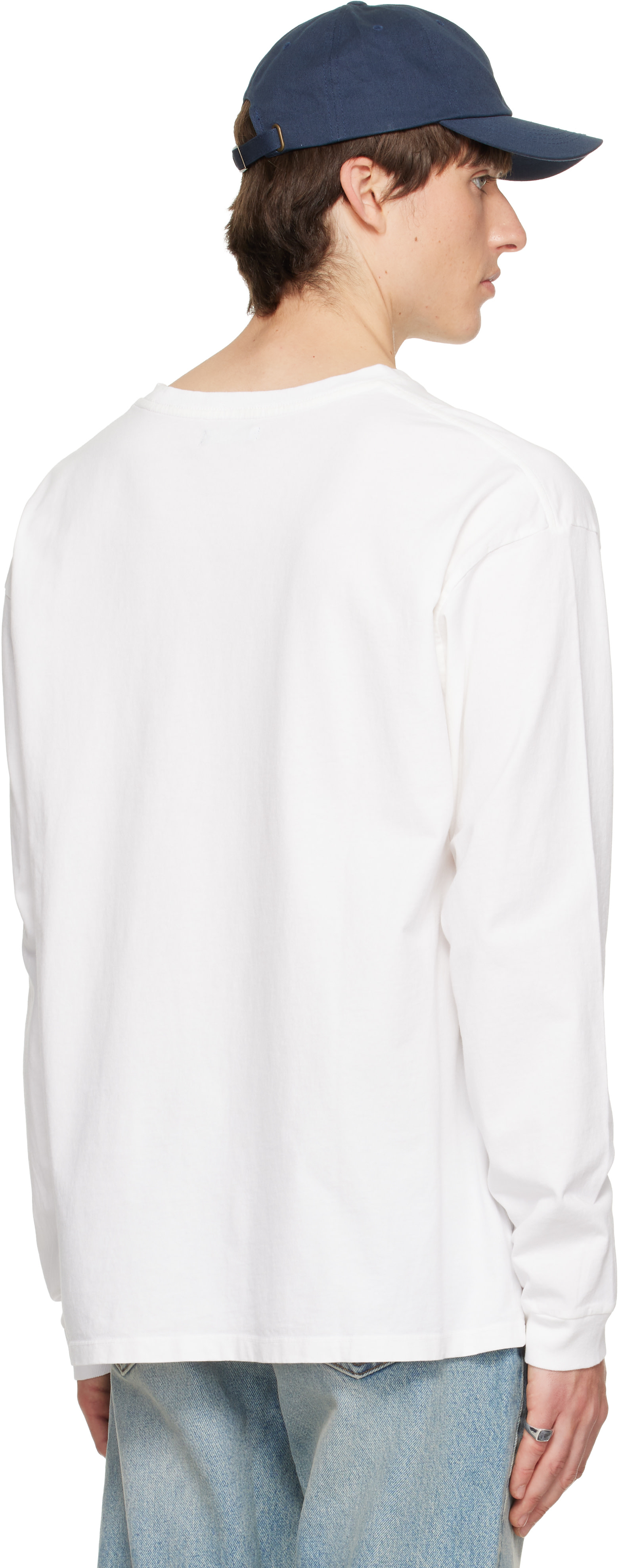 Hanover - ホワイト 'Hanover' 長袖Tシャツ