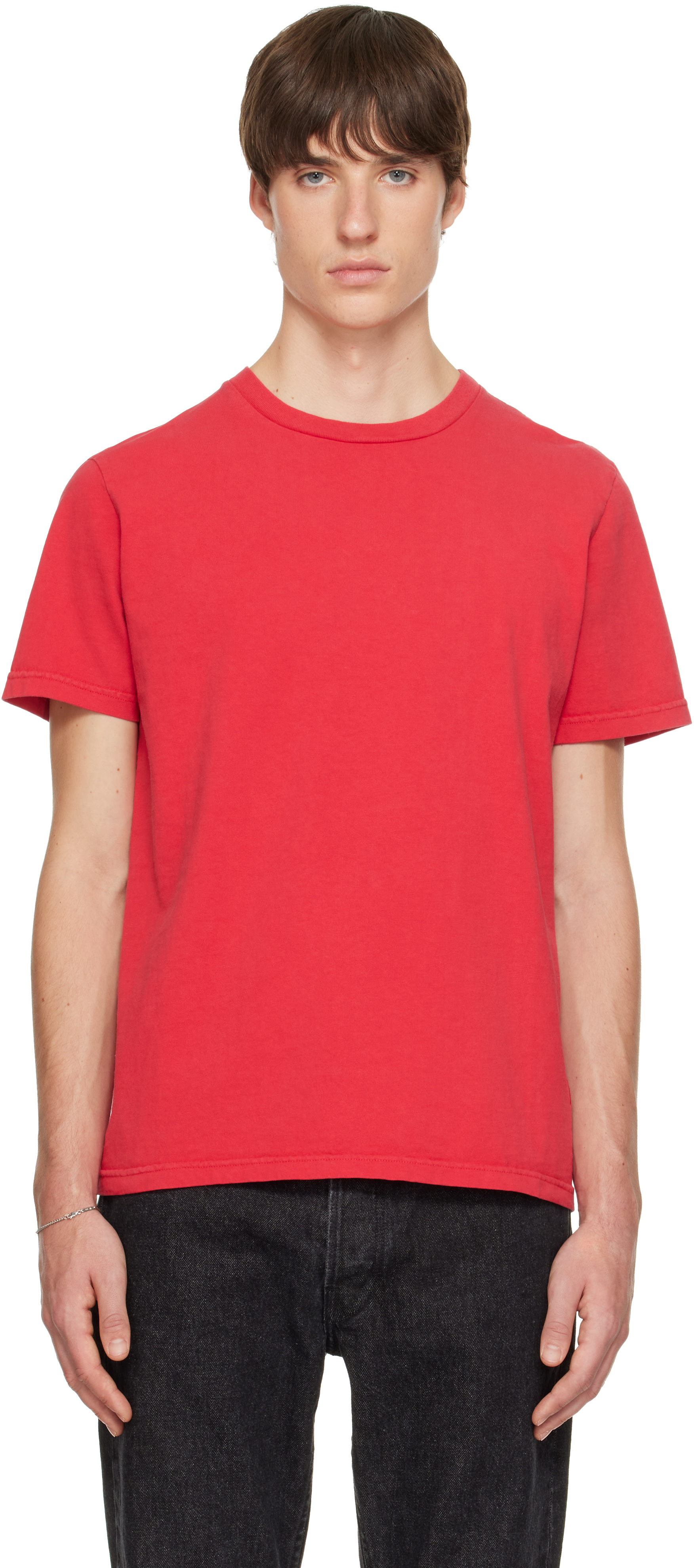 Hanover - Red Sunwashed Staple T-shirt