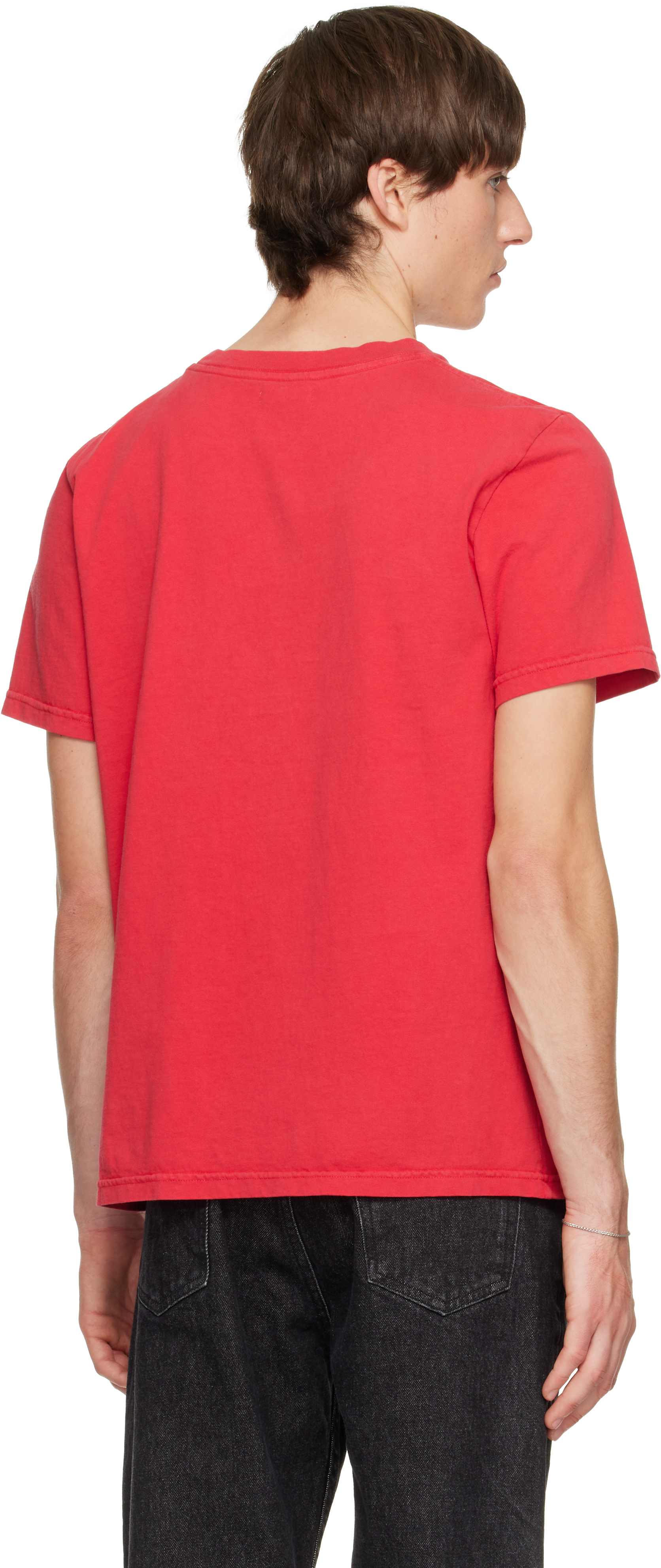 Hanover - Red Sunwashed Staple T-shirt