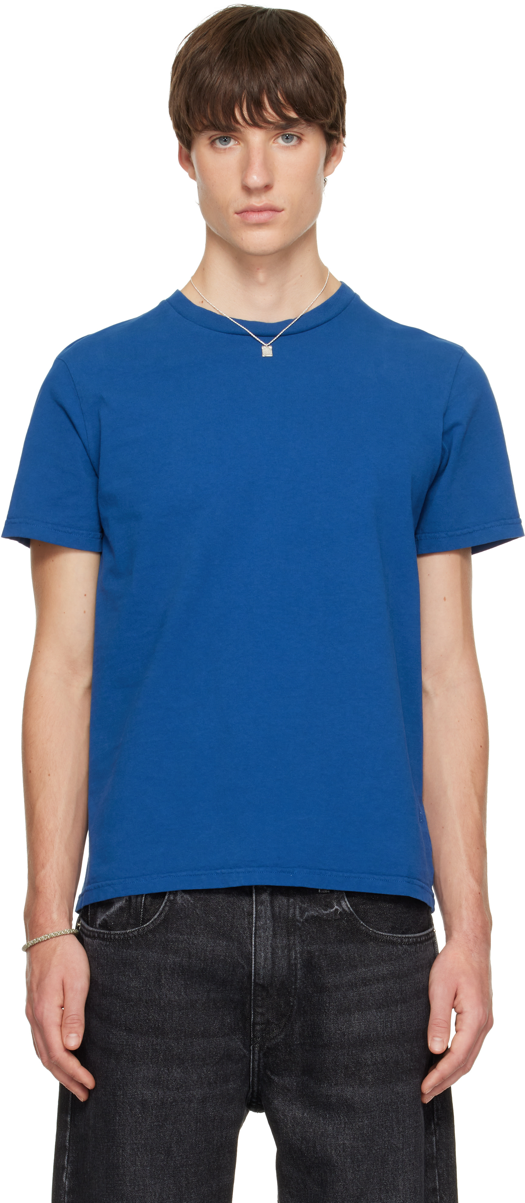 Hanover - Navy Sunwashed Staple T-shirt