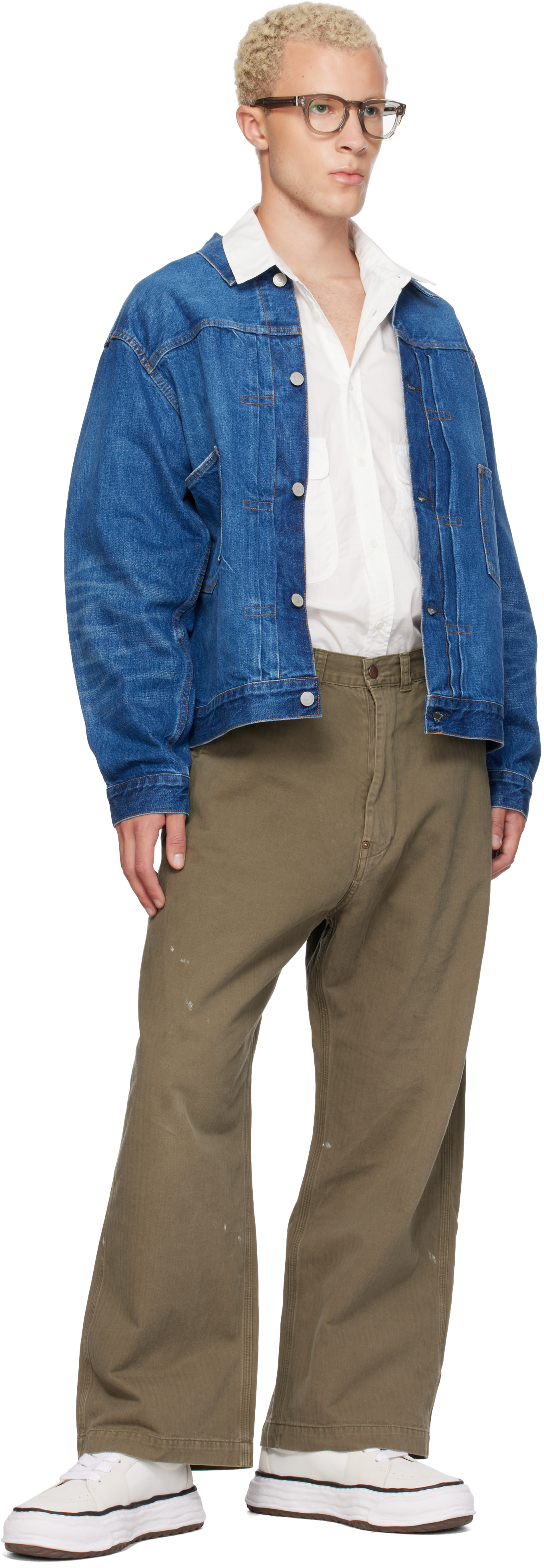 Ordinary Fits: ブルー 2nd Type デニムジャケット | SSENSE 日本