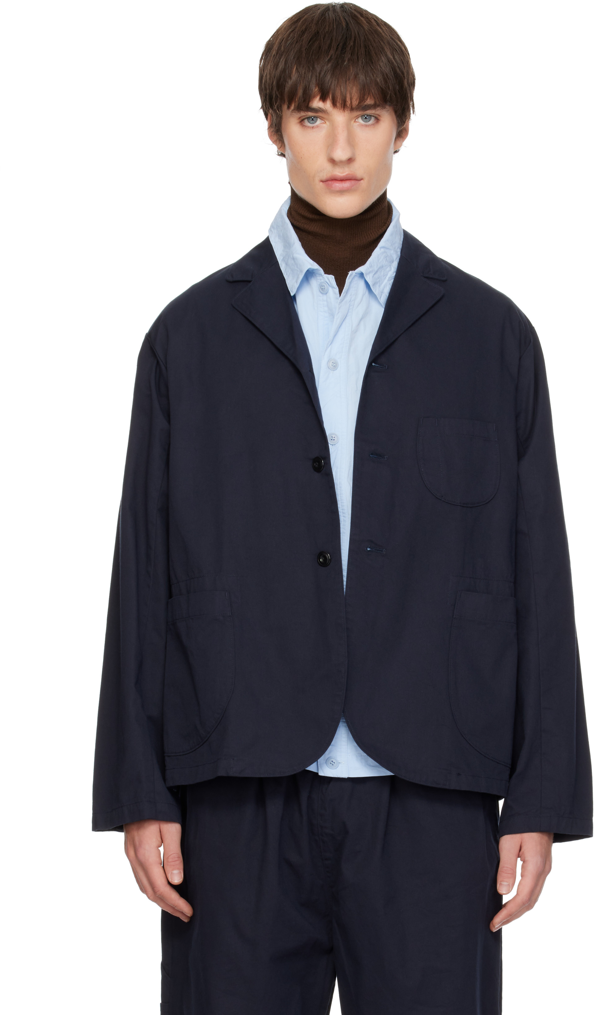 Ordinary Fits - Blouson d'uniforme bleu marine