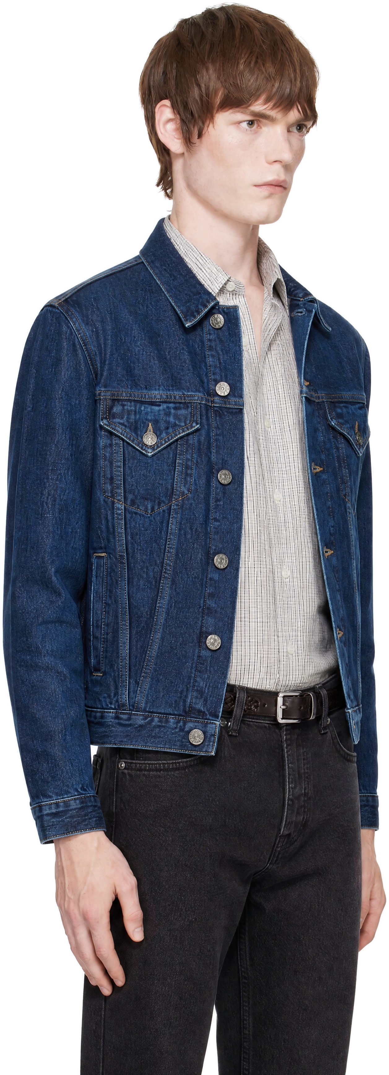 Sunflower - Blue Denim Trucker Jacket