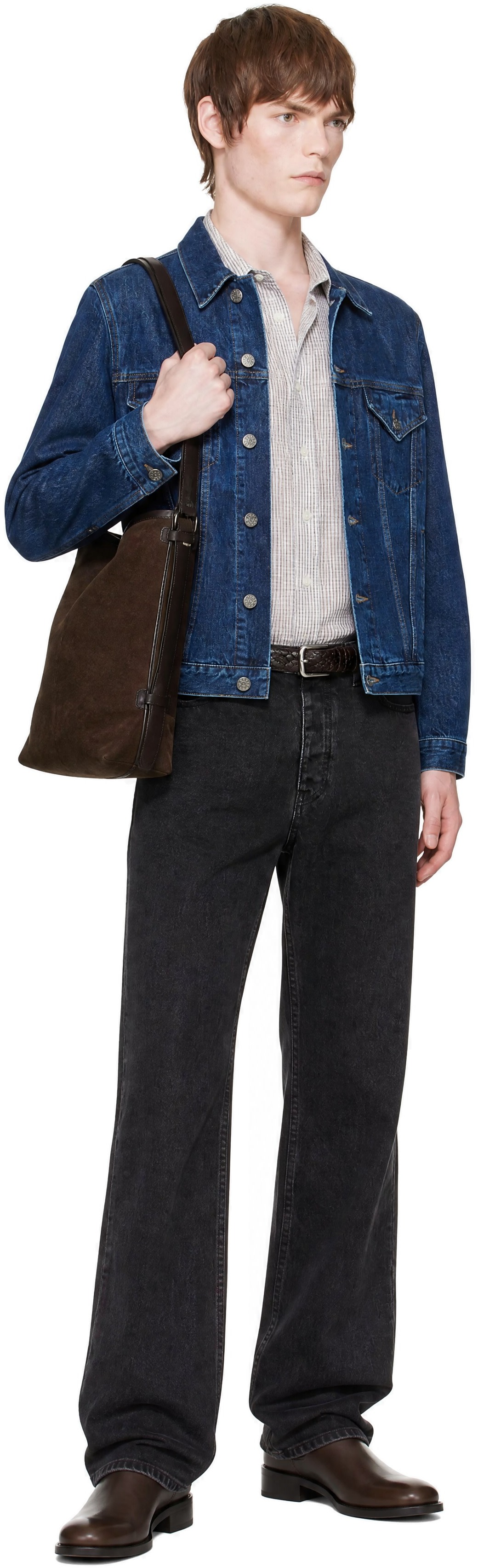 Sunflower - Blue Denim Trucker Jacket