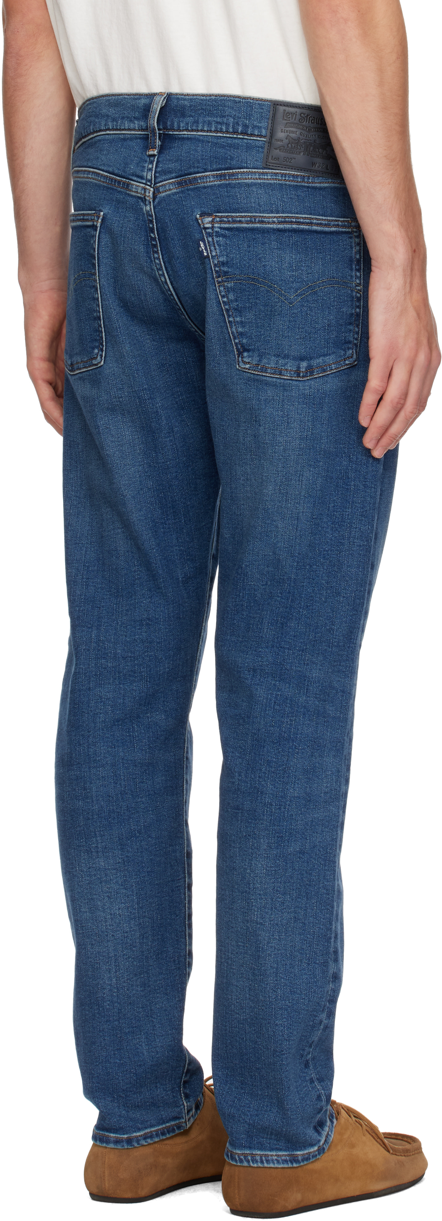 Levi's Blue Tab - Blue 502 Taper Jeans