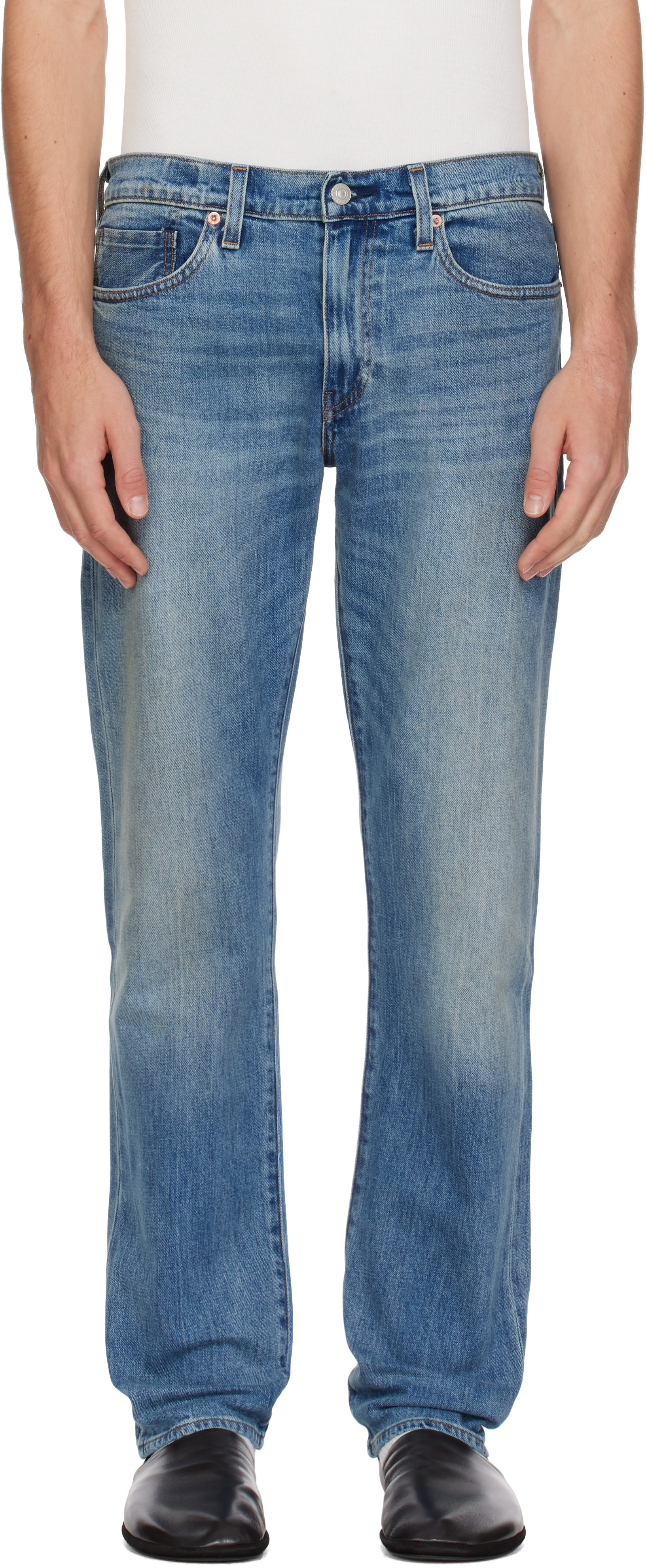 Levi's Blue Tab - Jean ajusté 511 bleu à lisière
