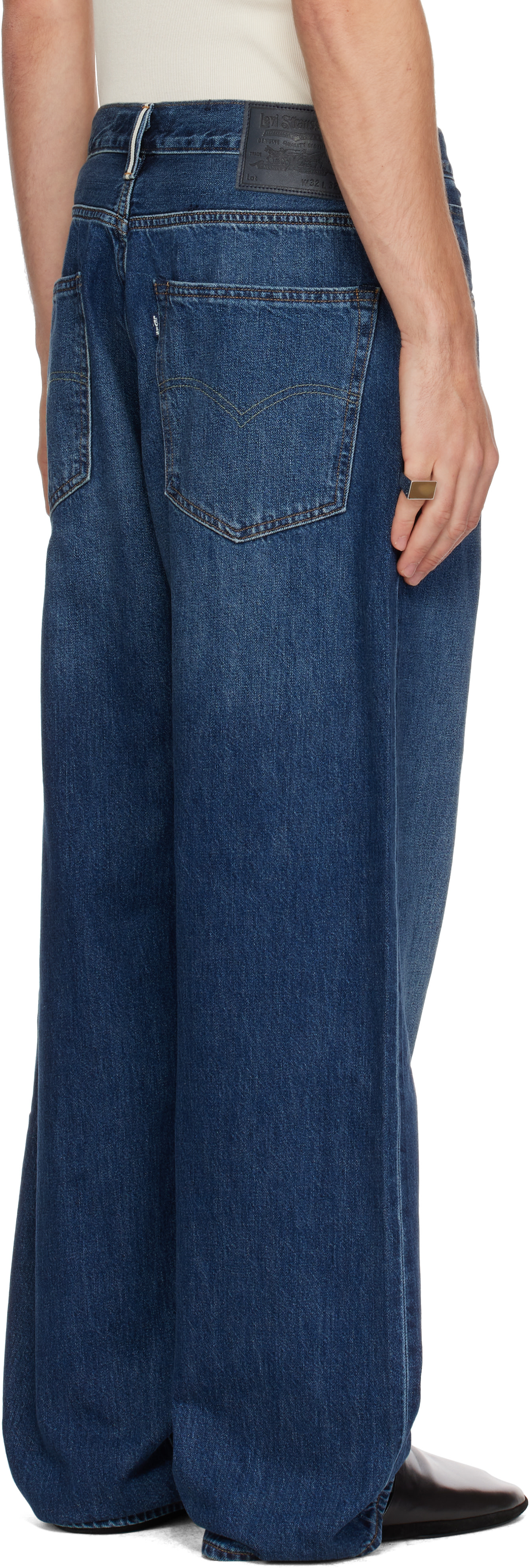 Levi's Blue Tab - Jean décontracté Marker bleu à lisière