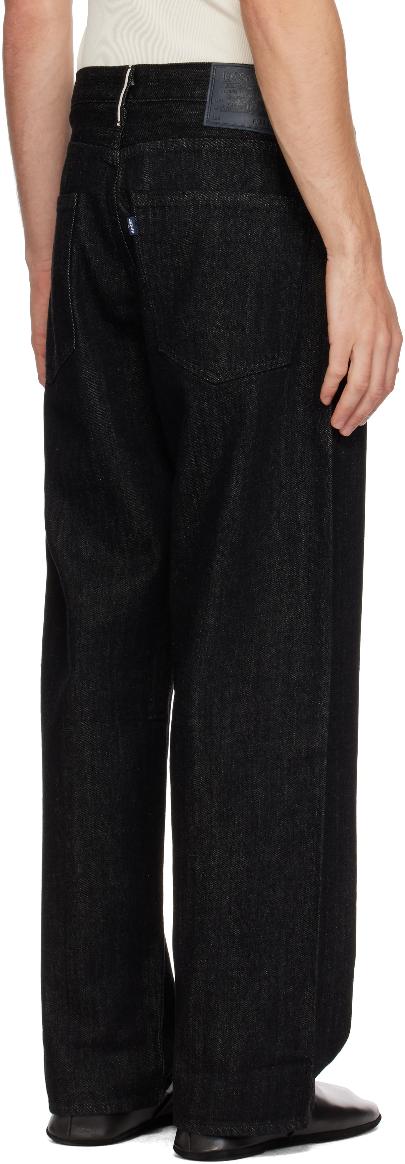 Levi's Blue Tab - Jean décontracté Marker noir à lisière