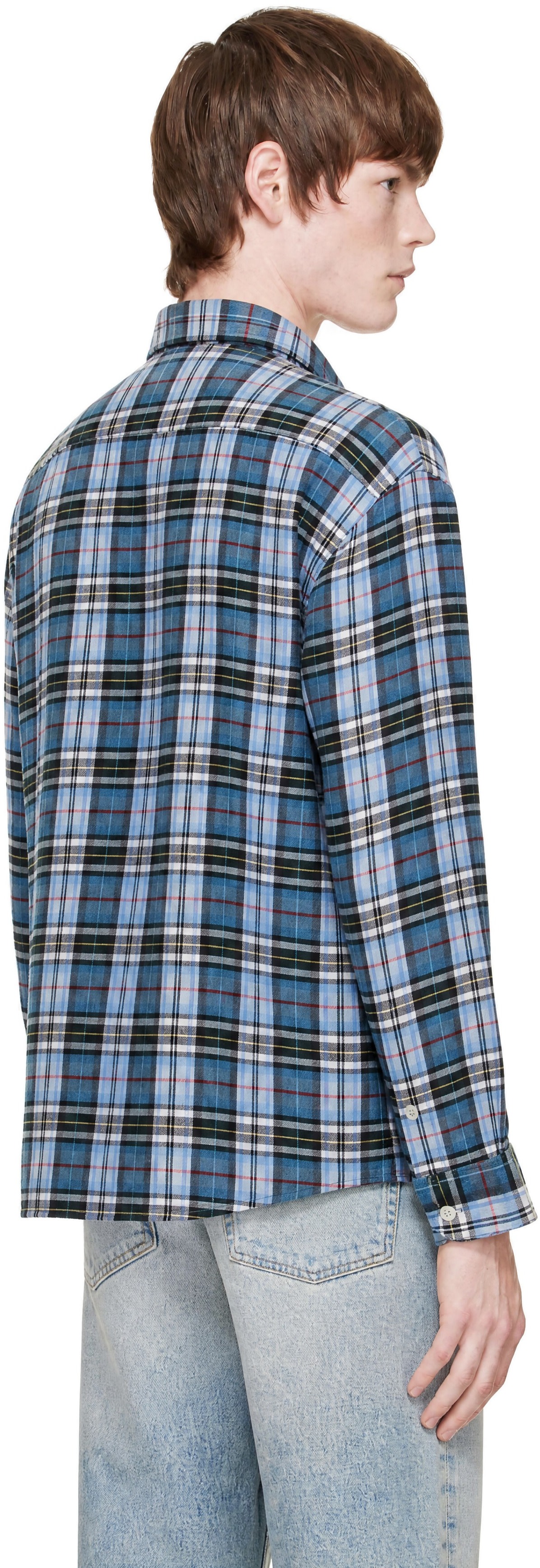 Sunflower - Chemise Stable bleue
