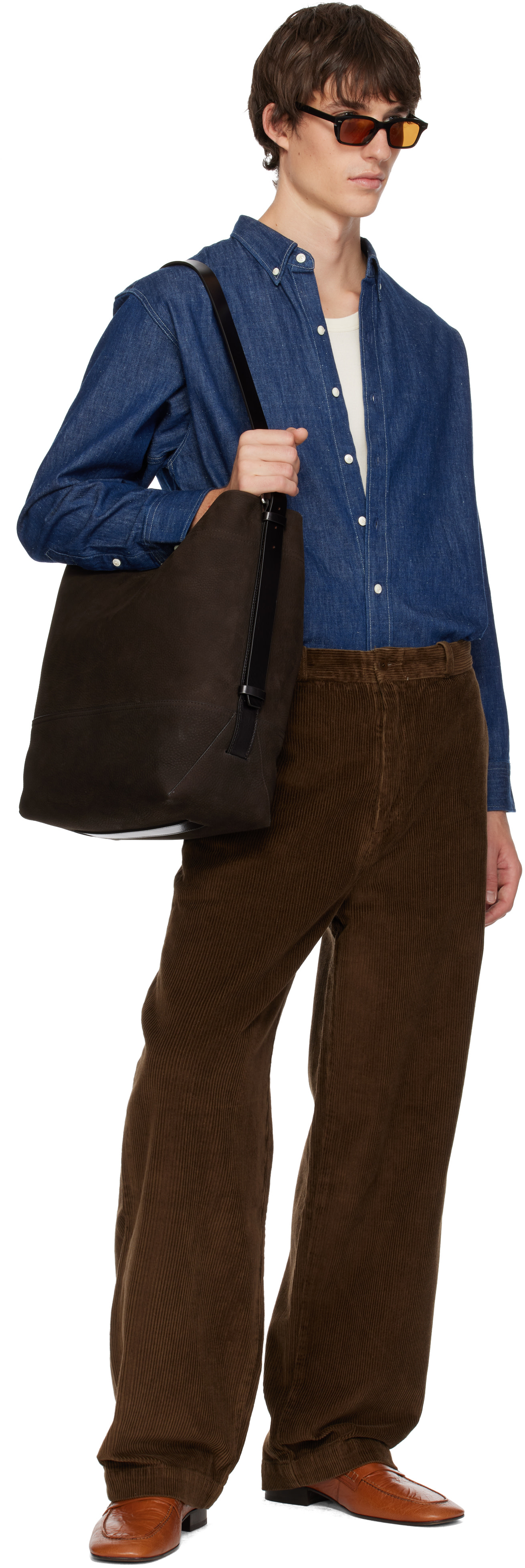 Levi's Blue Tab - Blue Relaxed Denim Button-Down Shirt
