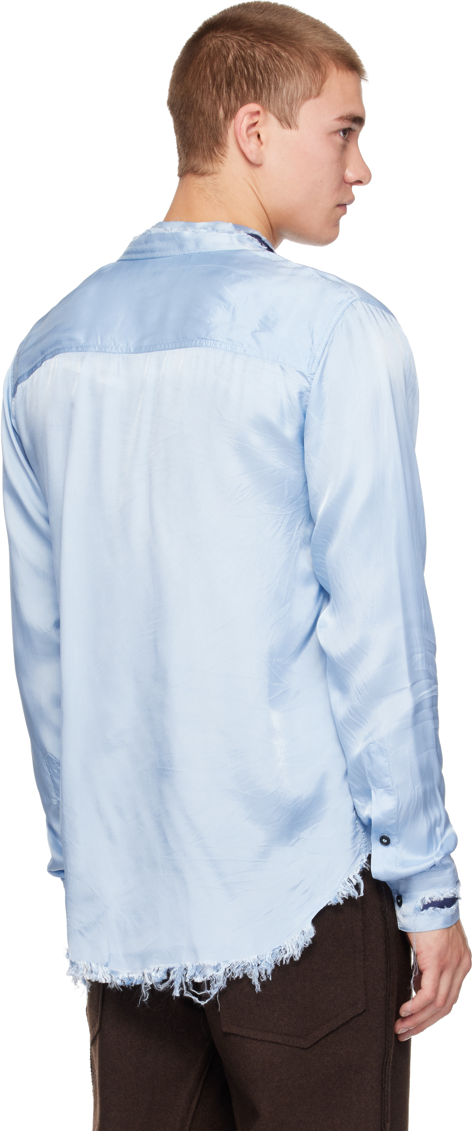 Edward Cuming - Blue Simple Scratch Shirt