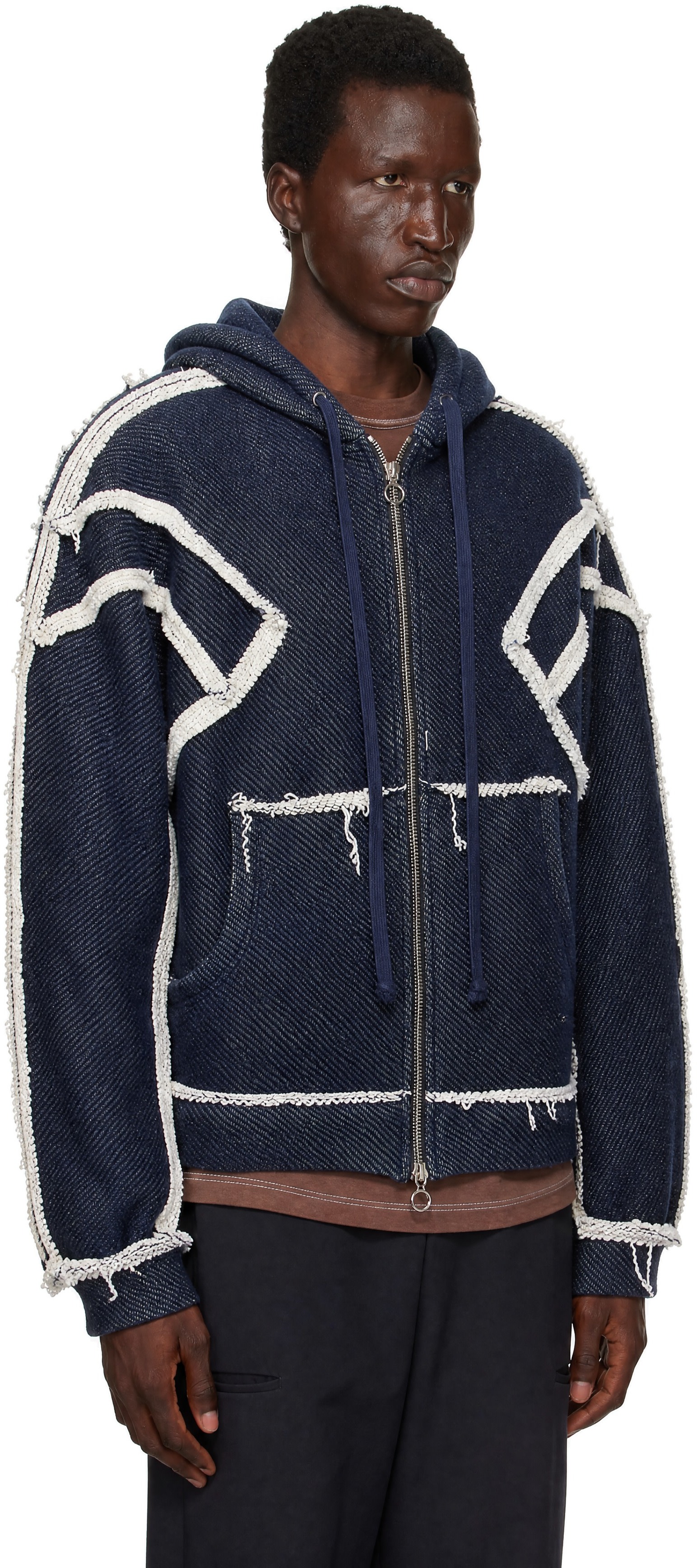 Edward Cuming - Navy Flex Hoodie