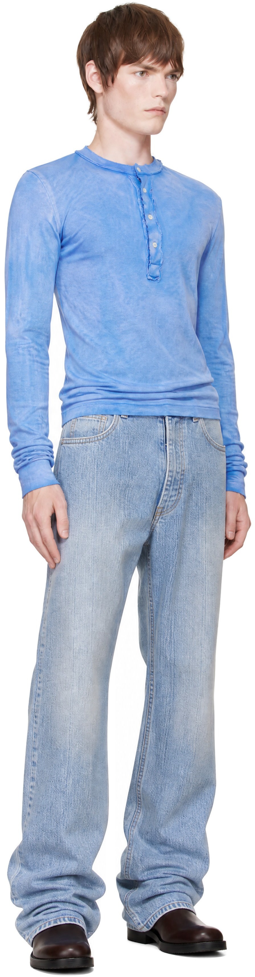 Edward Cuming - Henley Stacked bleu
