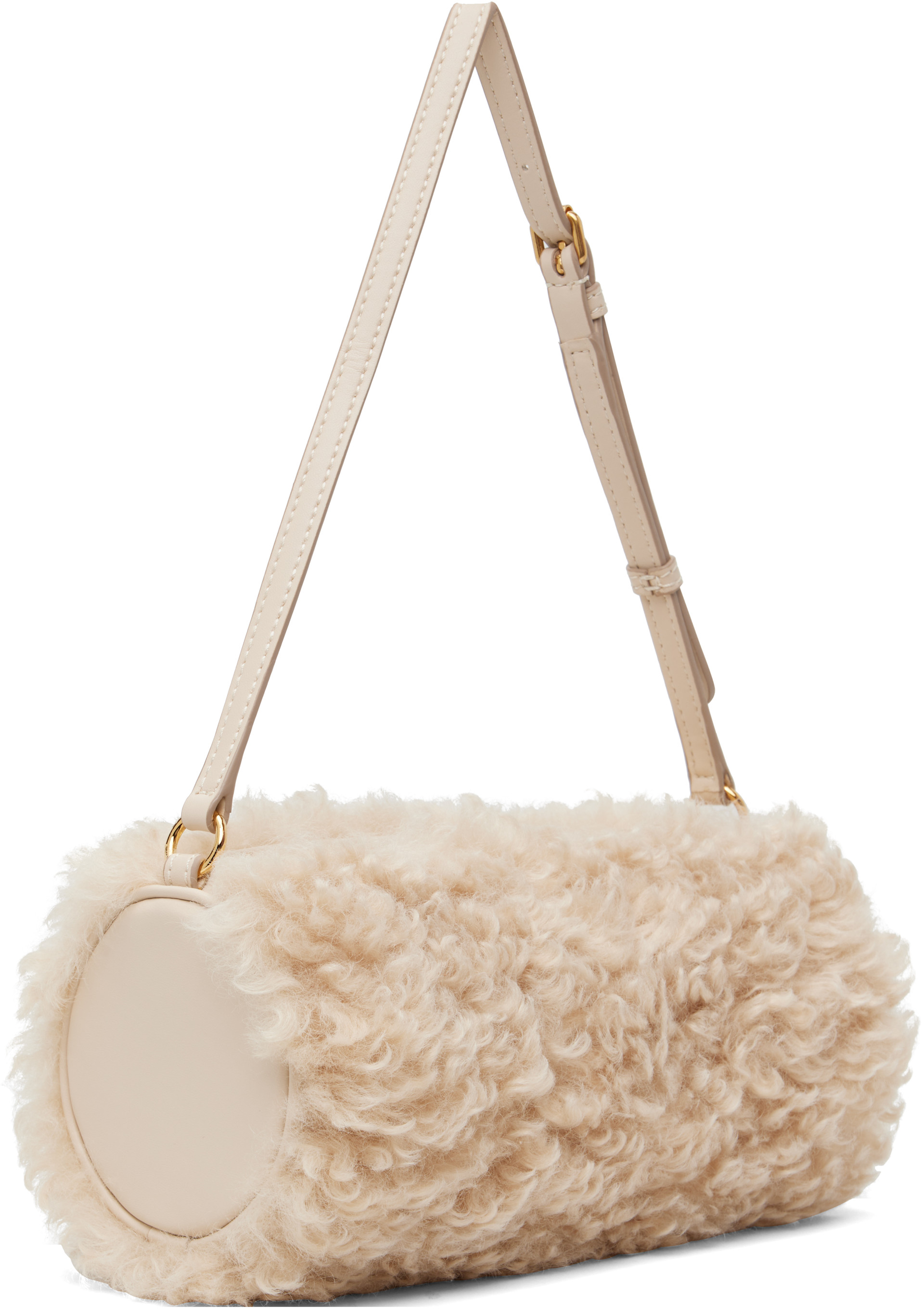 Stella McCartney - Pochette beige à logo