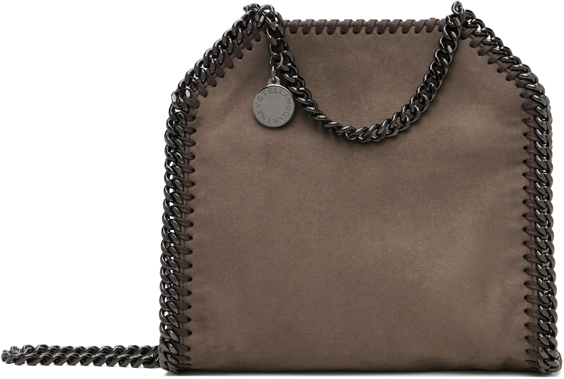 Stella McCartney: トープ タイニー Falabella バッグ | SSENSE 日本