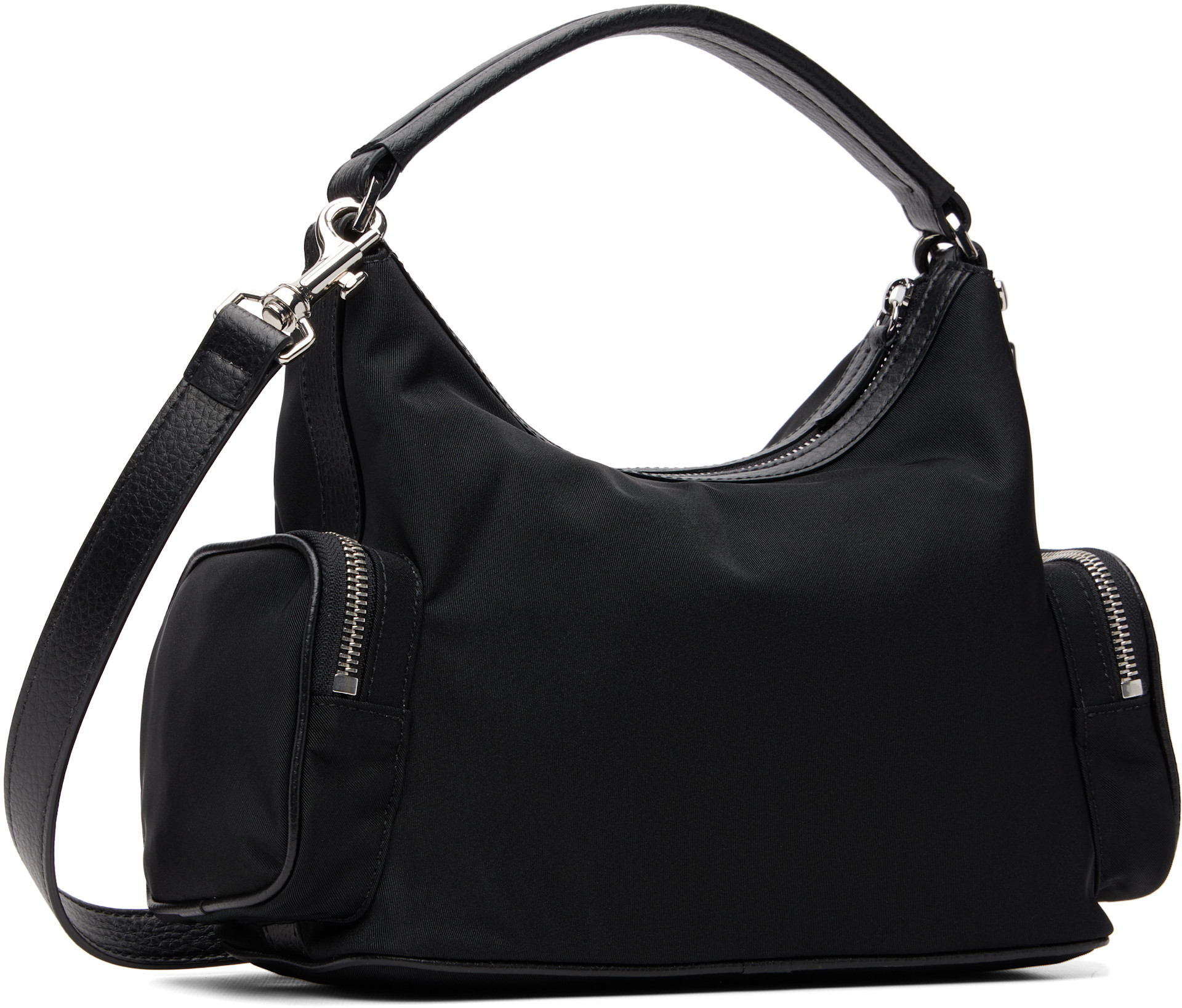 Stella McCartney: ブラック Dartmoor ECONYL クロスボディバッグ
