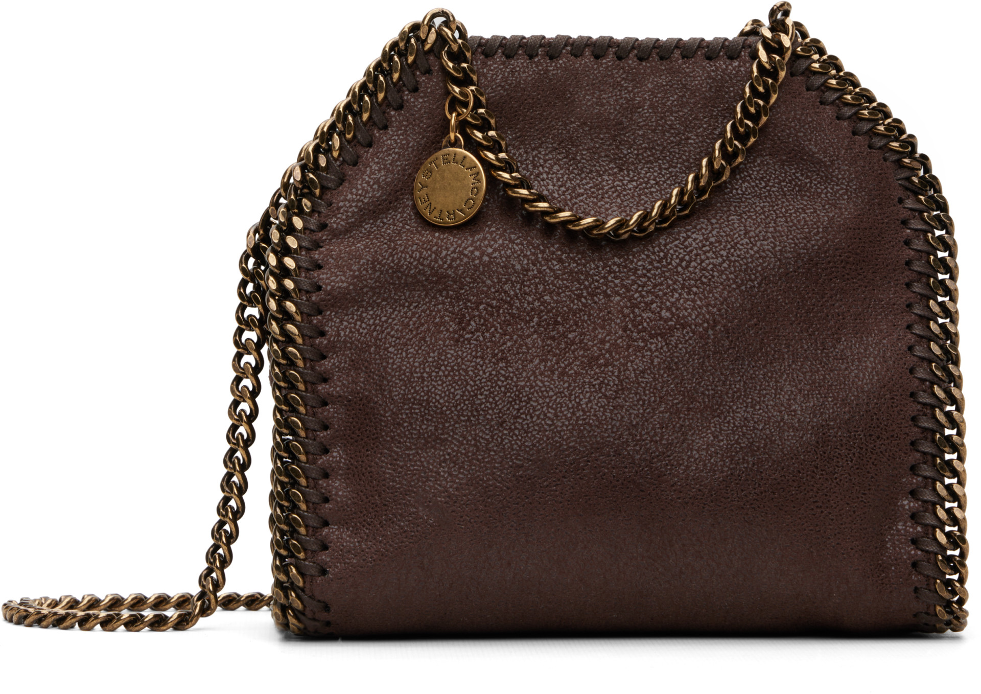 Stella McCartney - ブラウン タイニー Falabella バッグ