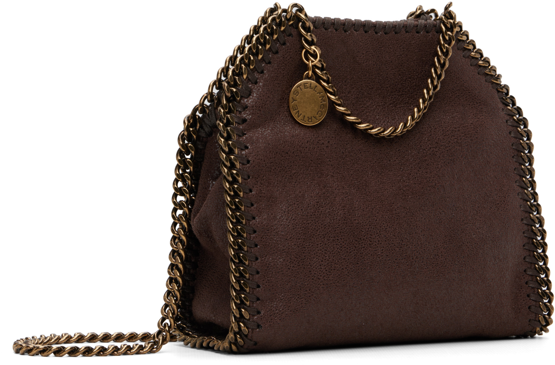 Stella McCartney - ブラウン タイニー Falabella バッグ