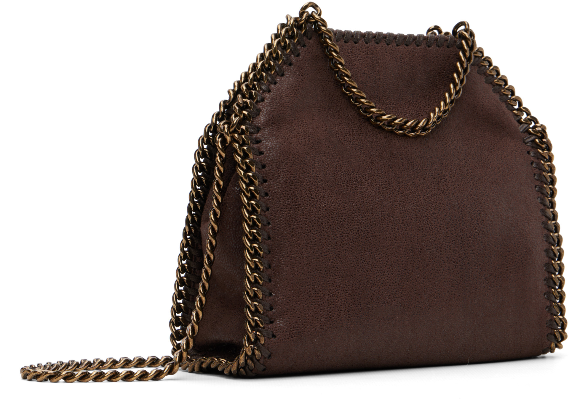 Stella McCartney - ブラウン タイニー Falabella バッグ
