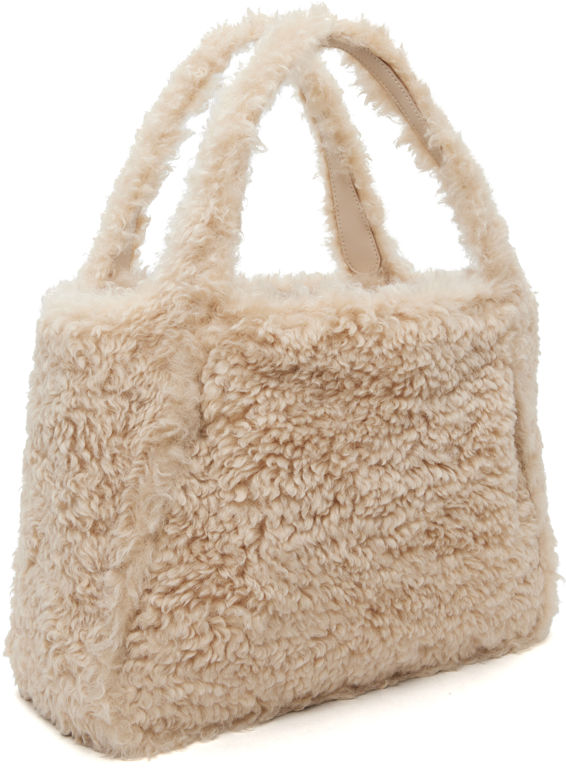 Stella McCartney - Grand cabas beige à logo
