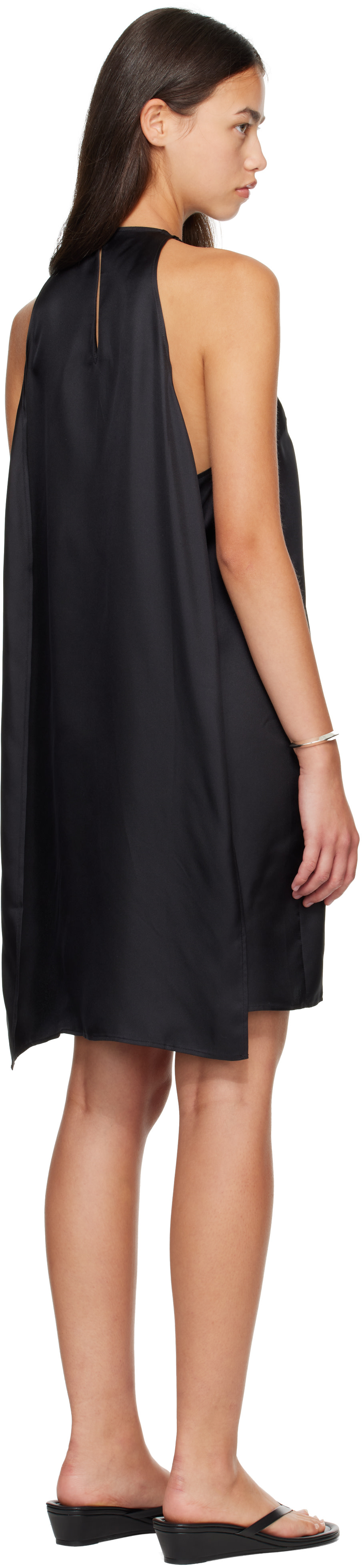 Loulou de Saison - Robe courte BRUNA 01 noire