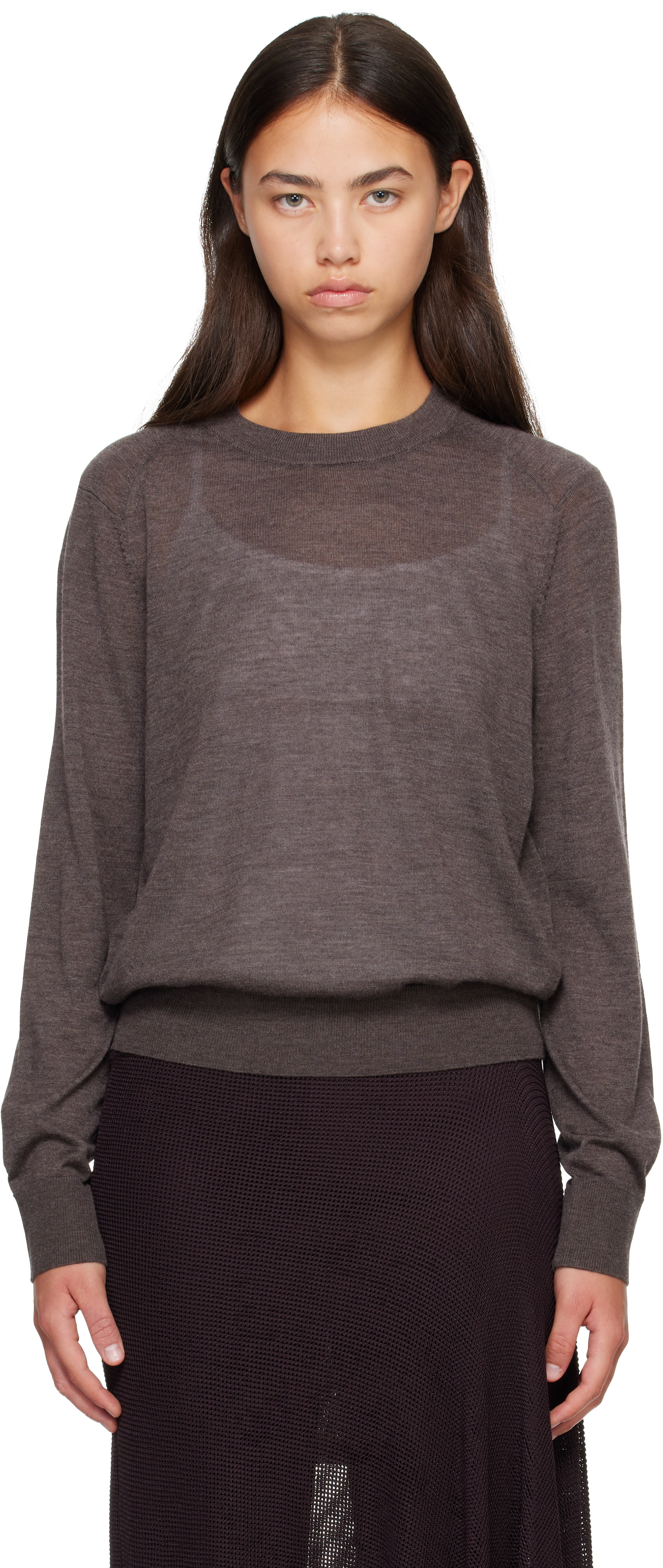 Loulou de Saison - Pull DITTO brun
