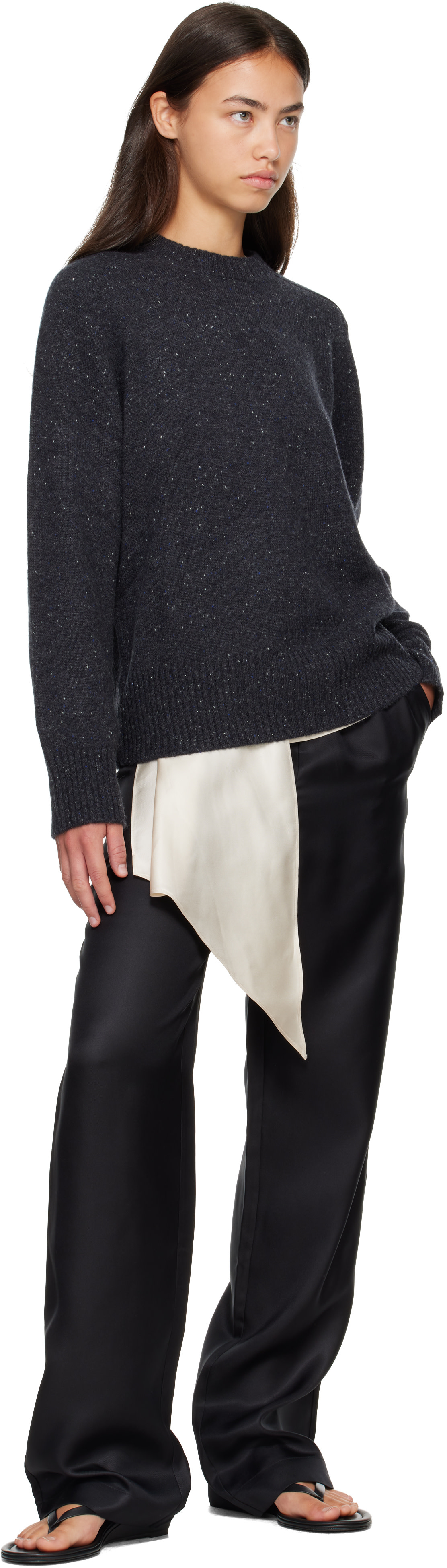 Loulou de Saison - Pull BALTRA LDS gris