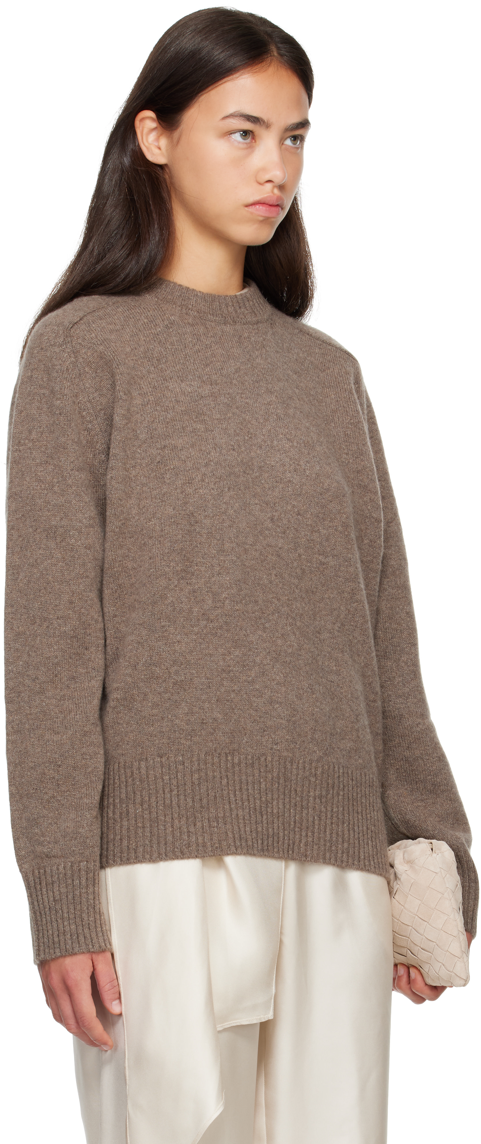 Loulou de Saison - Pull BALTRA LDS brun
