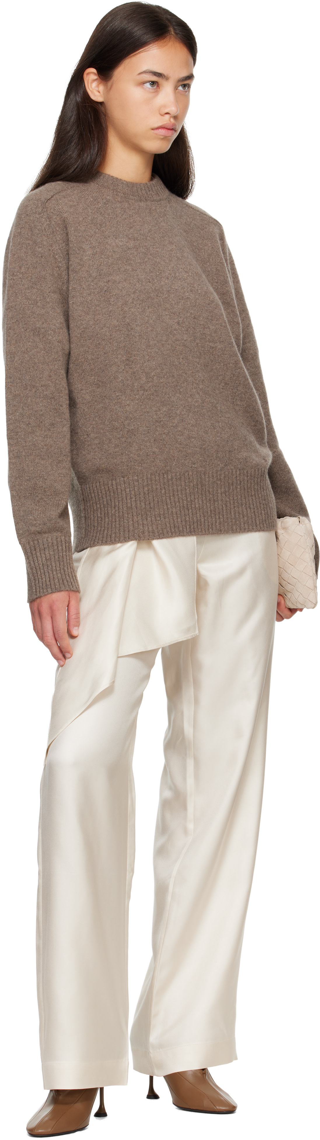 Loulou de Saison - Pull BALTRA LDS brun