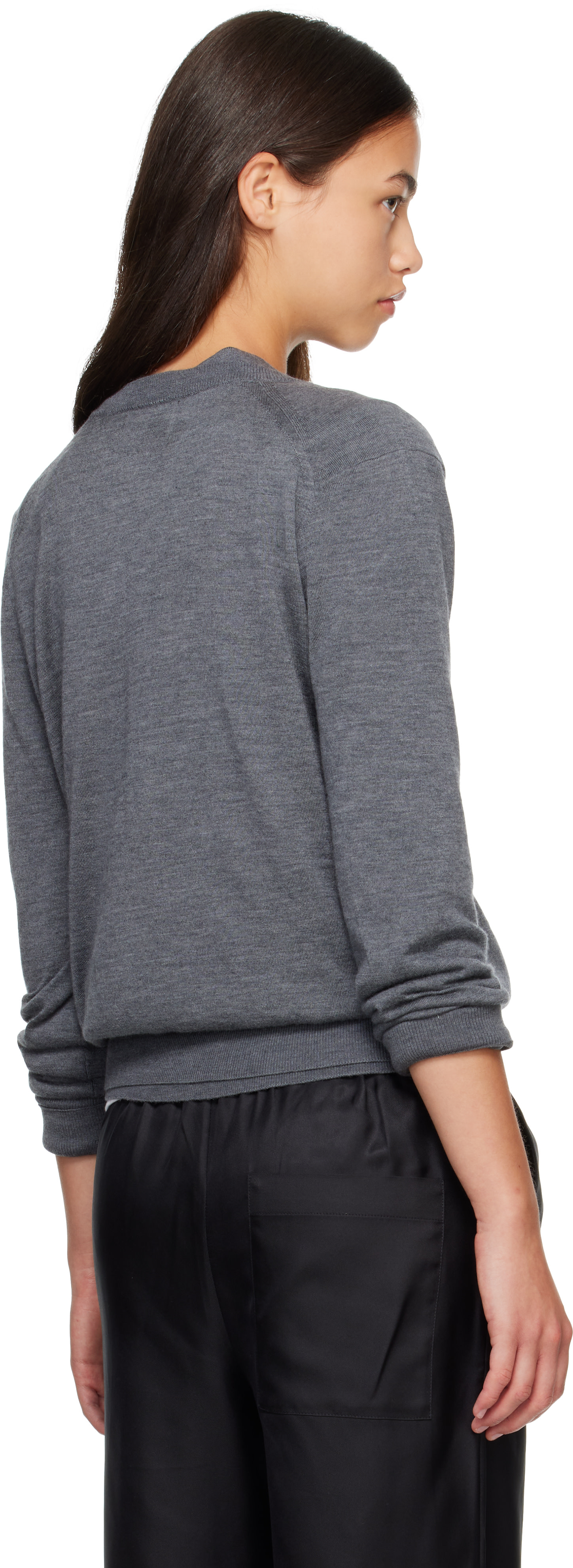 Loulou de Saison - Pull Julio LDS gris