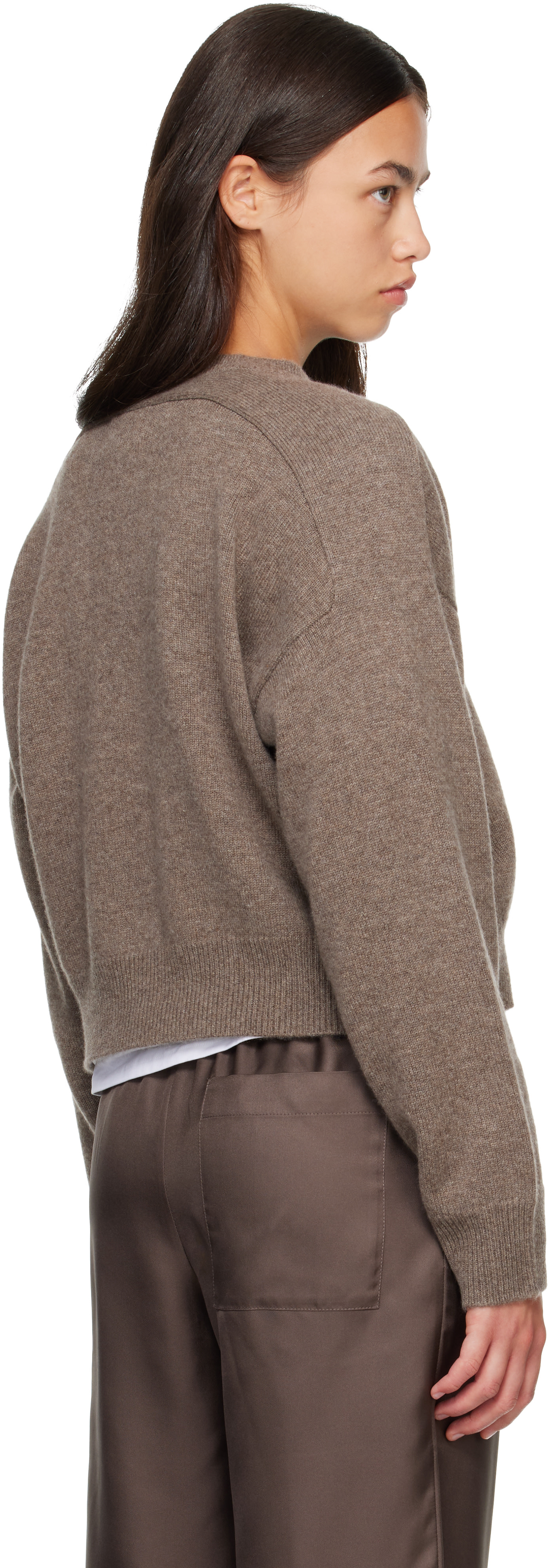 Loulou de Saison - Pull ANZOR LDS brun