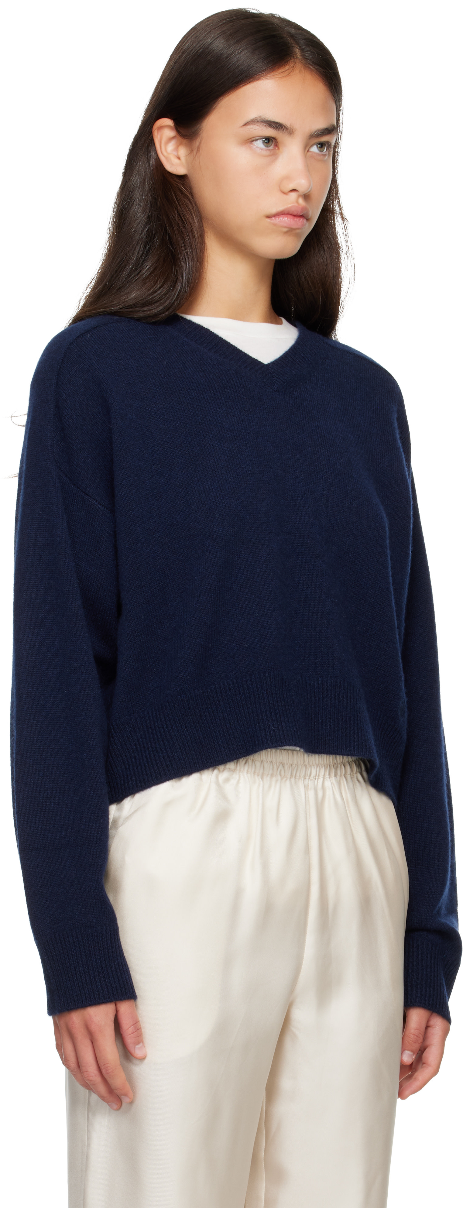 Loulou de Saison - Pull ANZOR LDS bleu marine