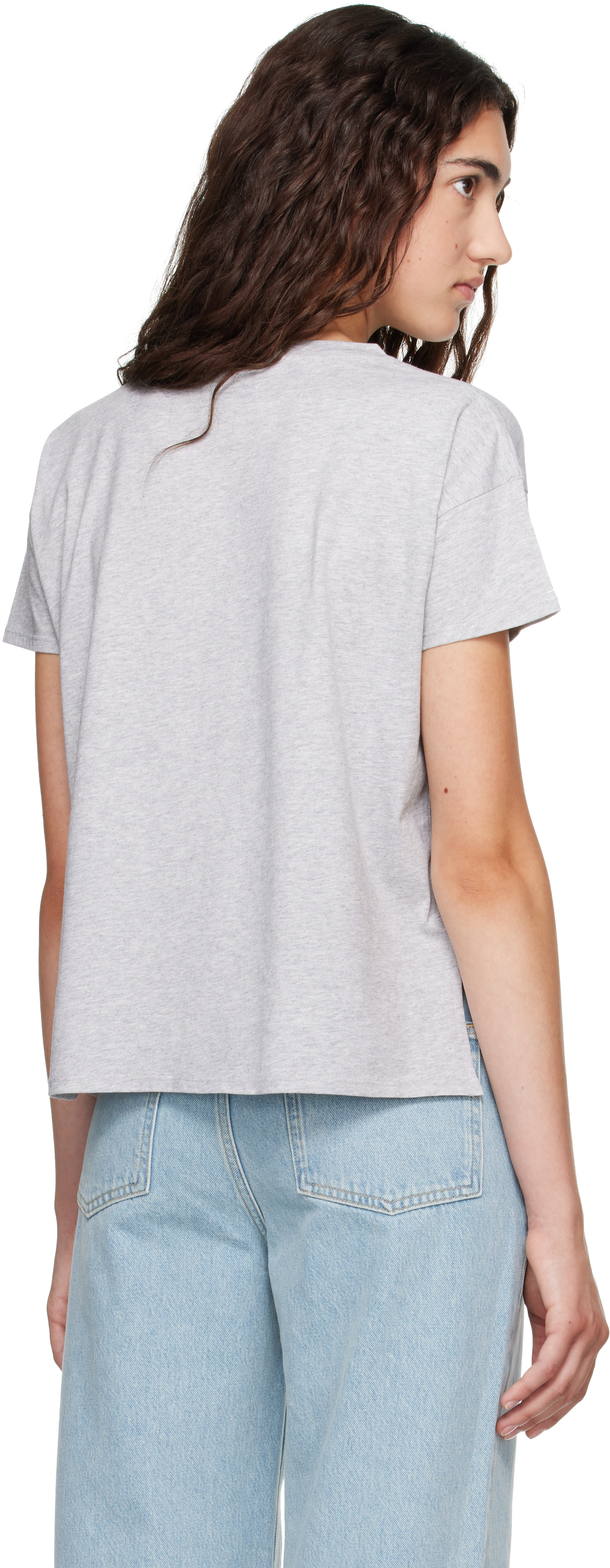 Loulou de Saison - T-shirt Basiluzzo gris