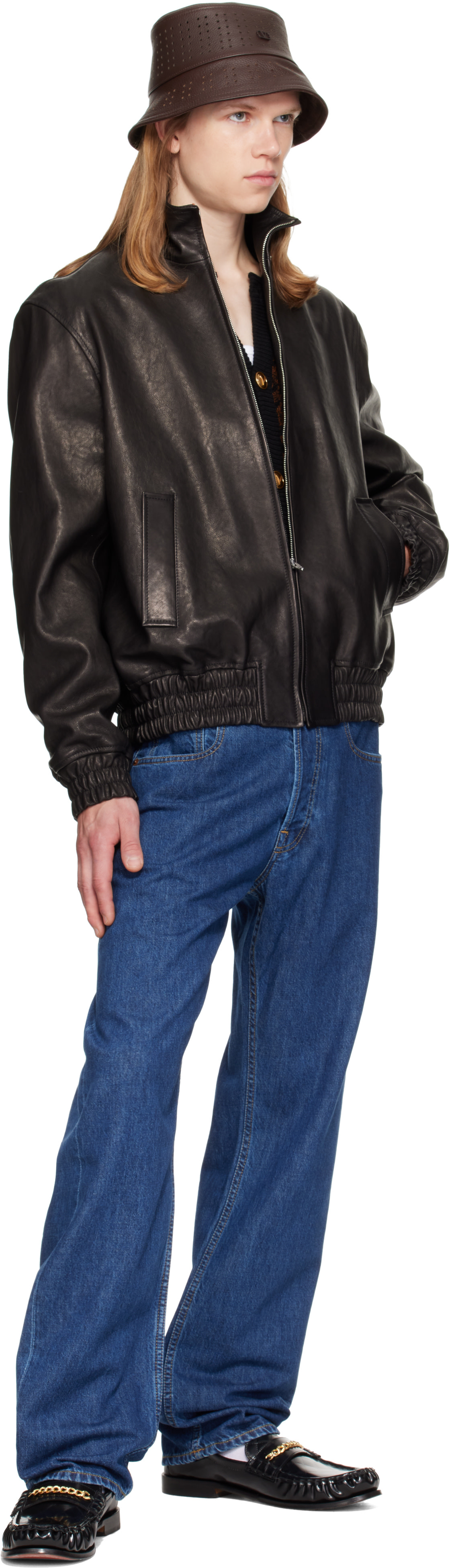 Valentino: Blue VGold Jeans | SSENSE