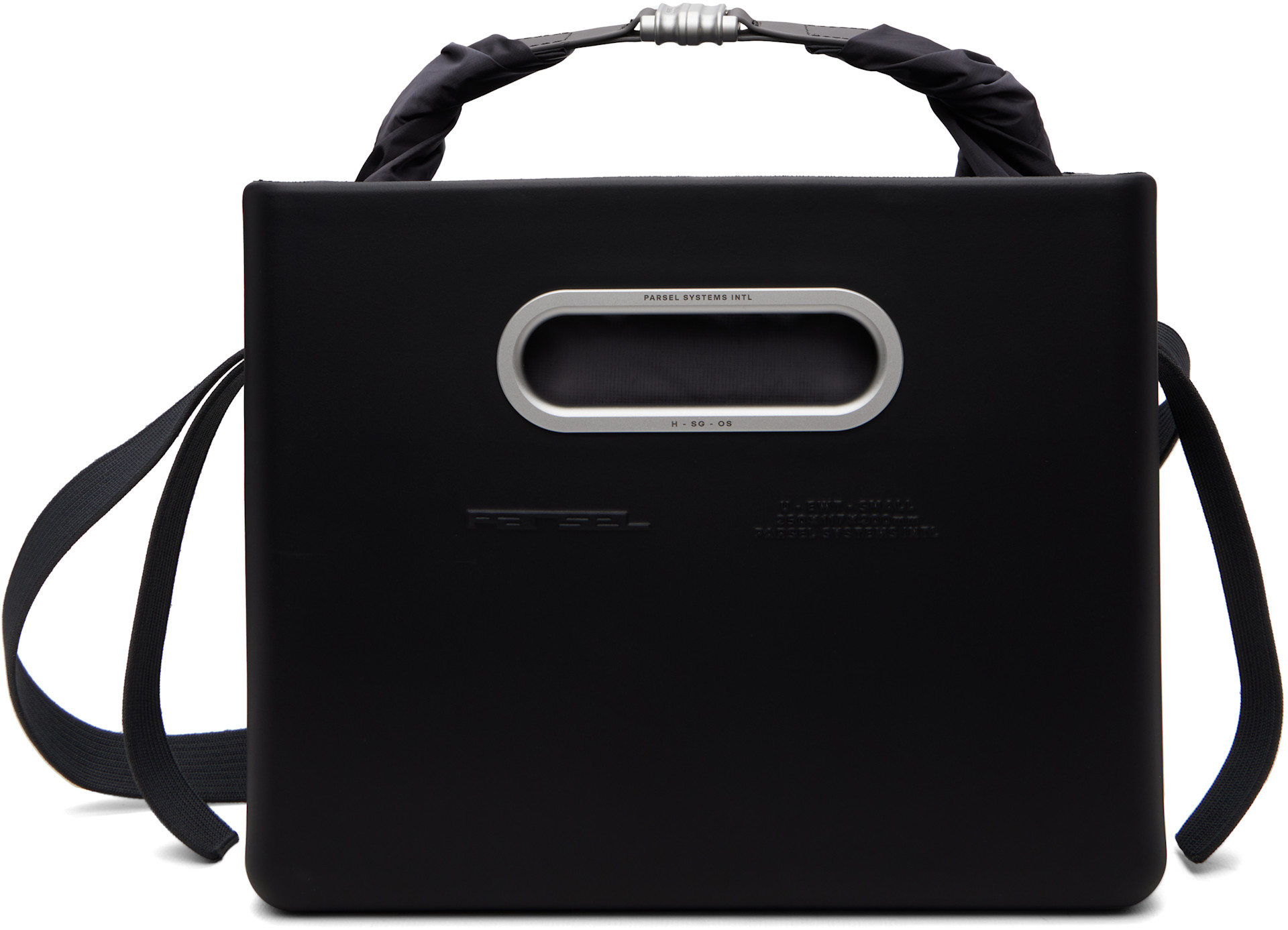 Parsel - Pochette cabas horizontal Clutch System noir