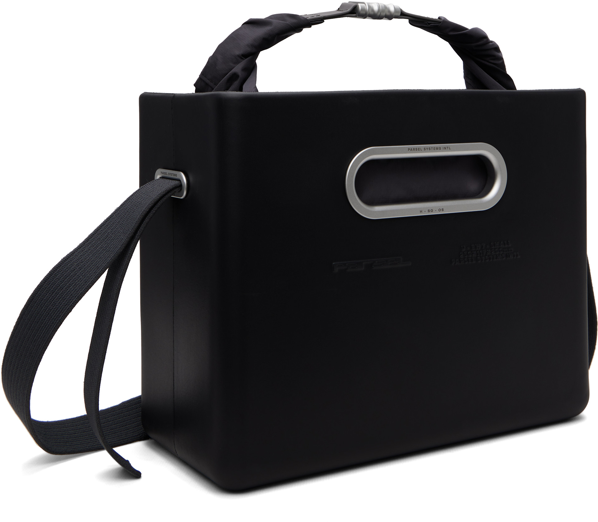 Parsel - Pochette cabas horizontal Clutch System noir