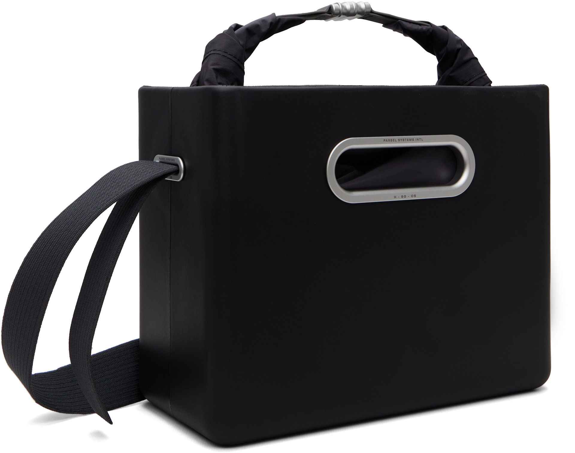 Parsel - Pochette cabas horizontal Clutch System noir