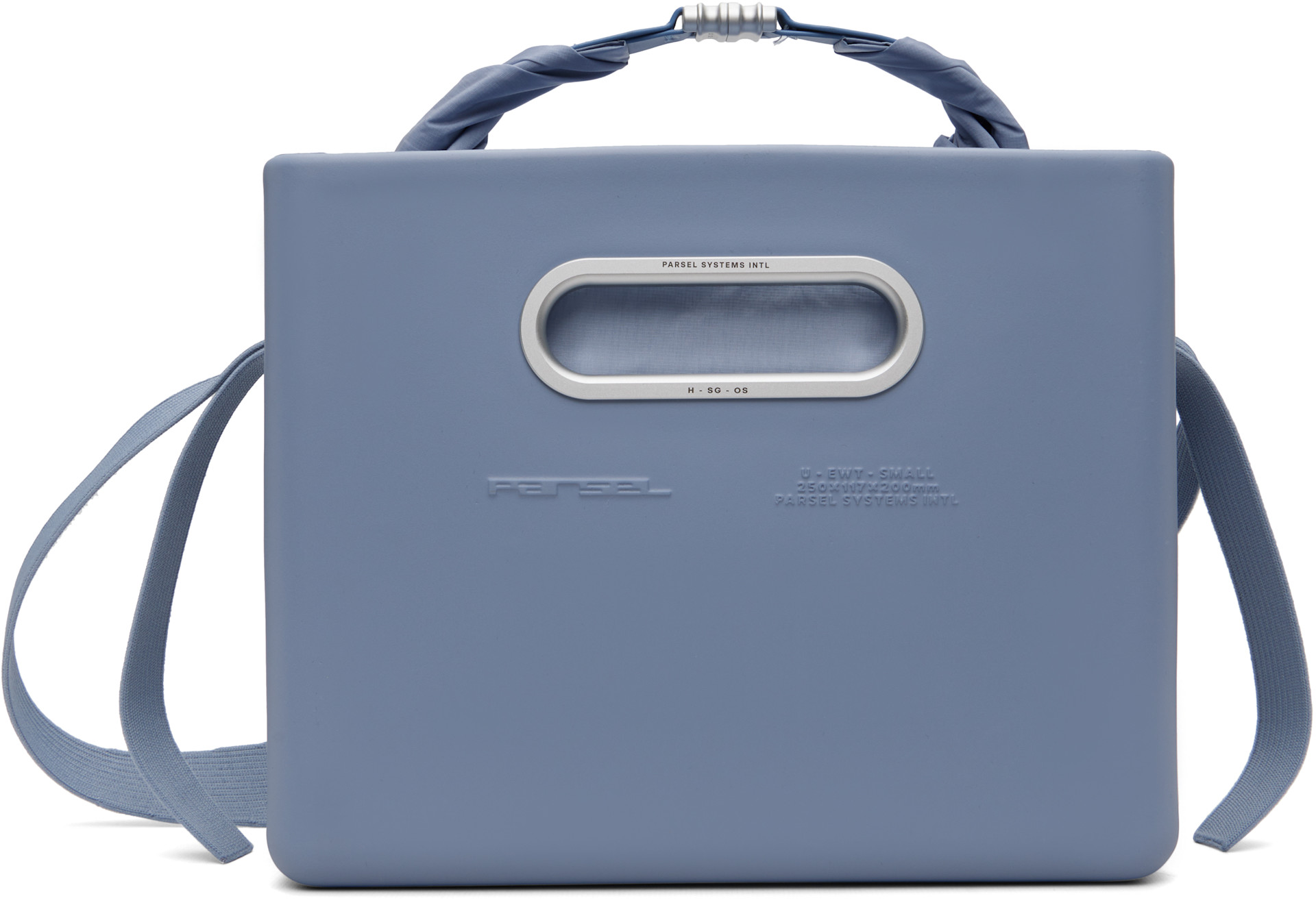 Parsel - Pochette cabas horizontal Clutch System bleu