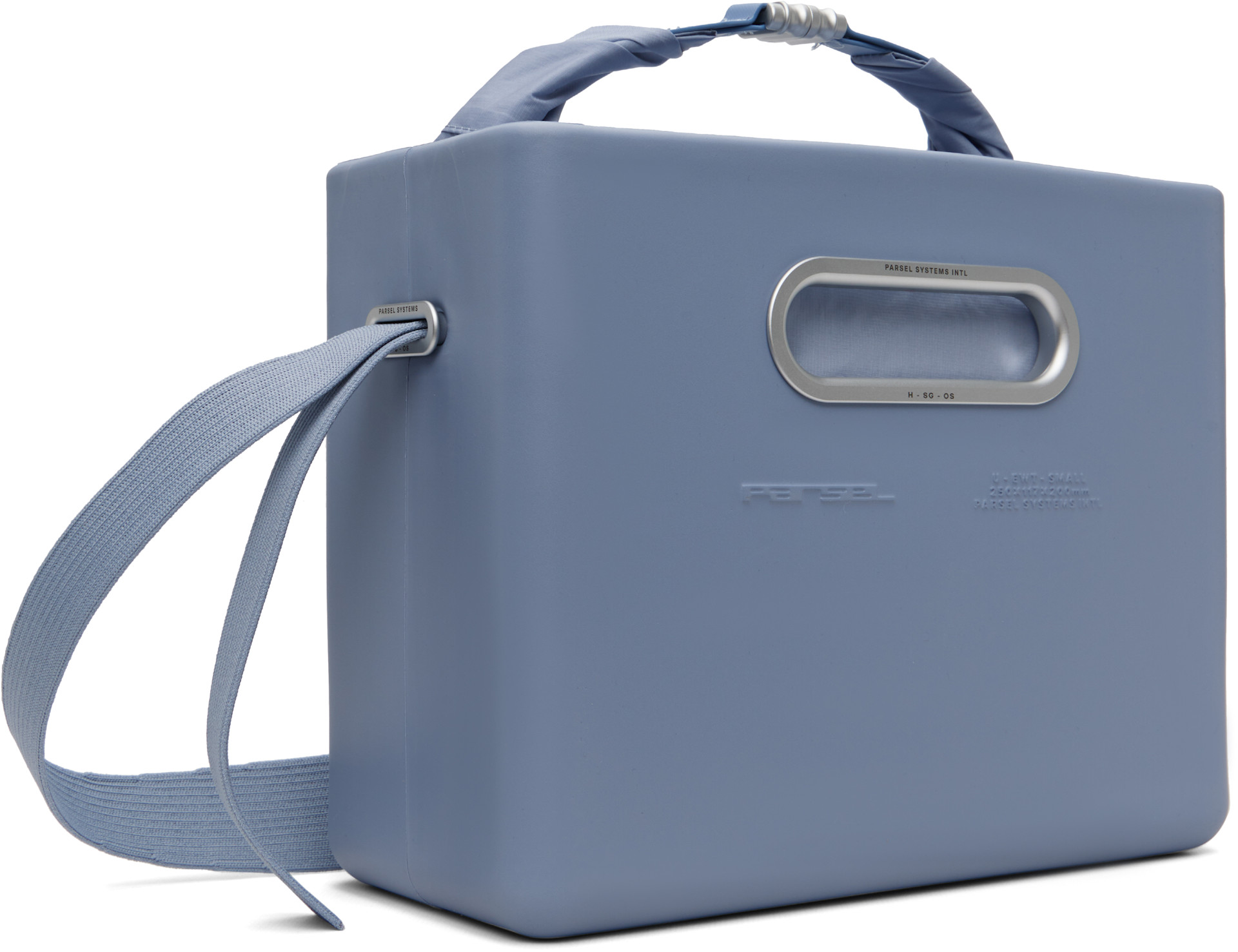 Parsel - Pochette cabas horizontal Clutch System bleu